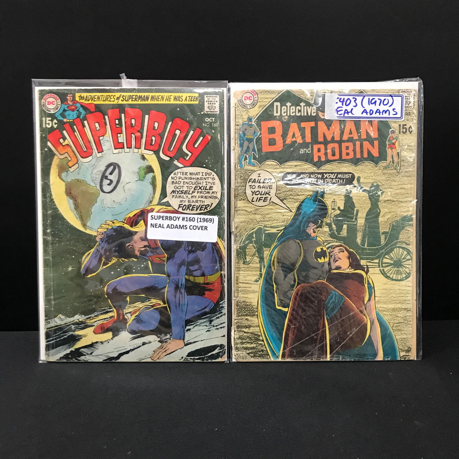 LOT OF 2 DC COMICS (1 of 1)