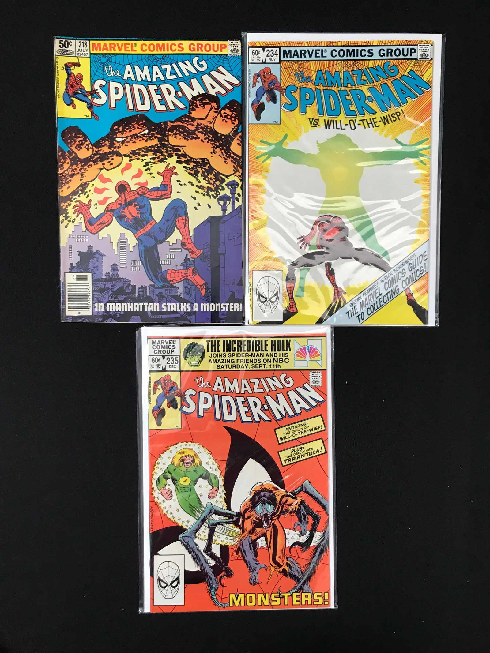 LOT OF 3 SPIDERMAN COMICS (MARVEL COMICS) (1 of 1)