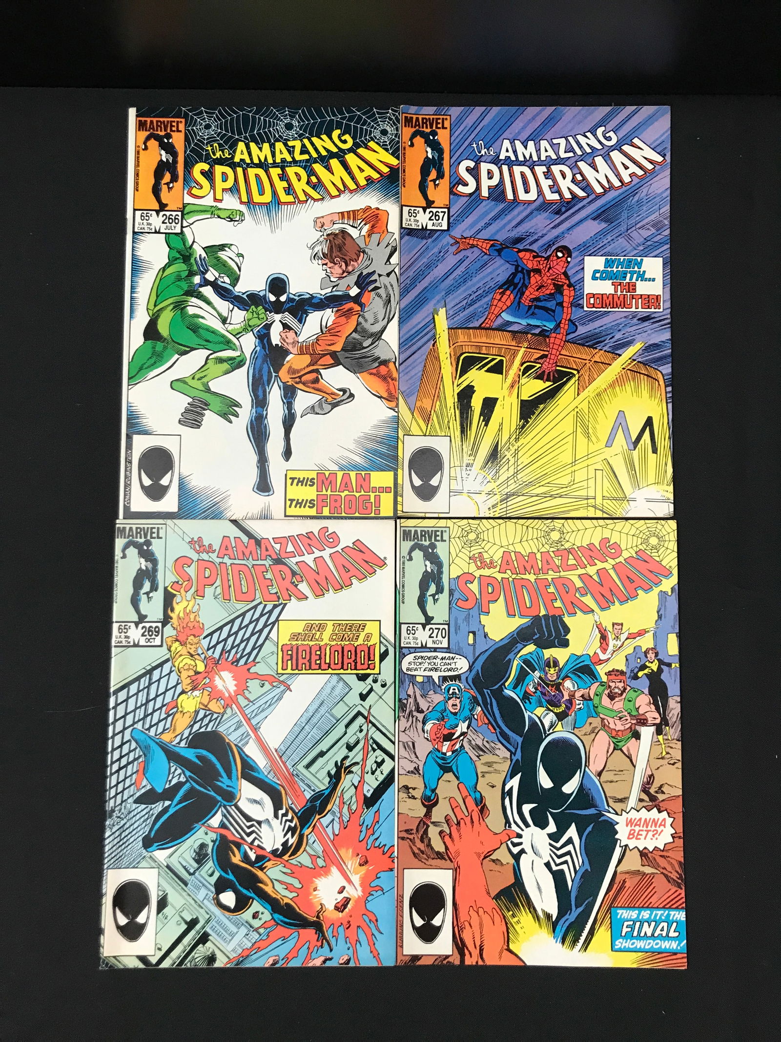 LOT OF 4 SPIDERMAN COMICS (MARVEL COMICS) (1 of 1)