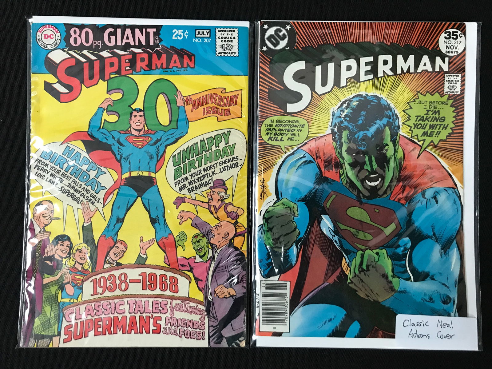 LOT OF 2 SUPERMAN COMICS (DC COMICS) (1 of 1)