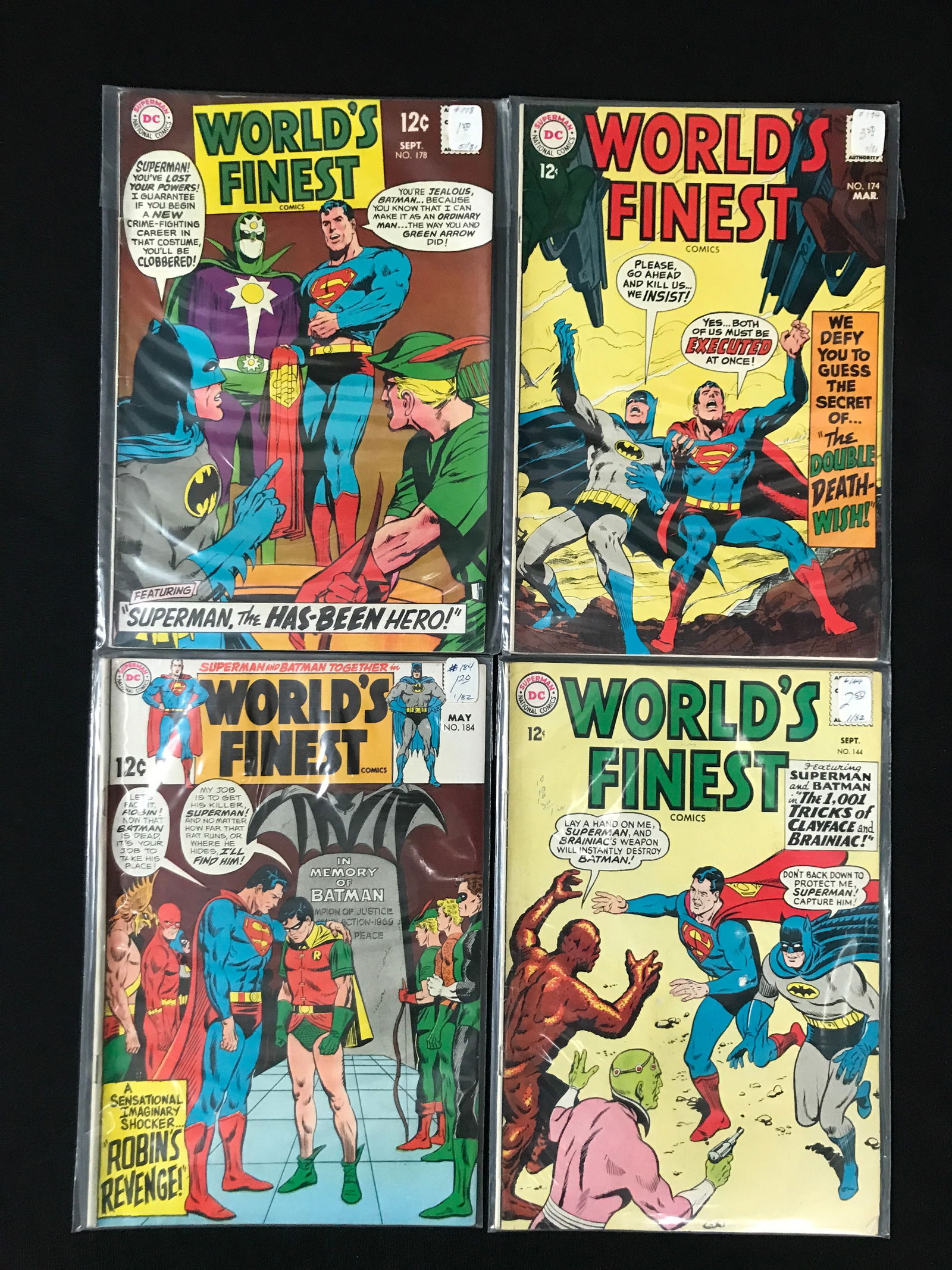 LOT OF 4 WORLDS FINEST COMICS (DC COMICS) (1 of 1)