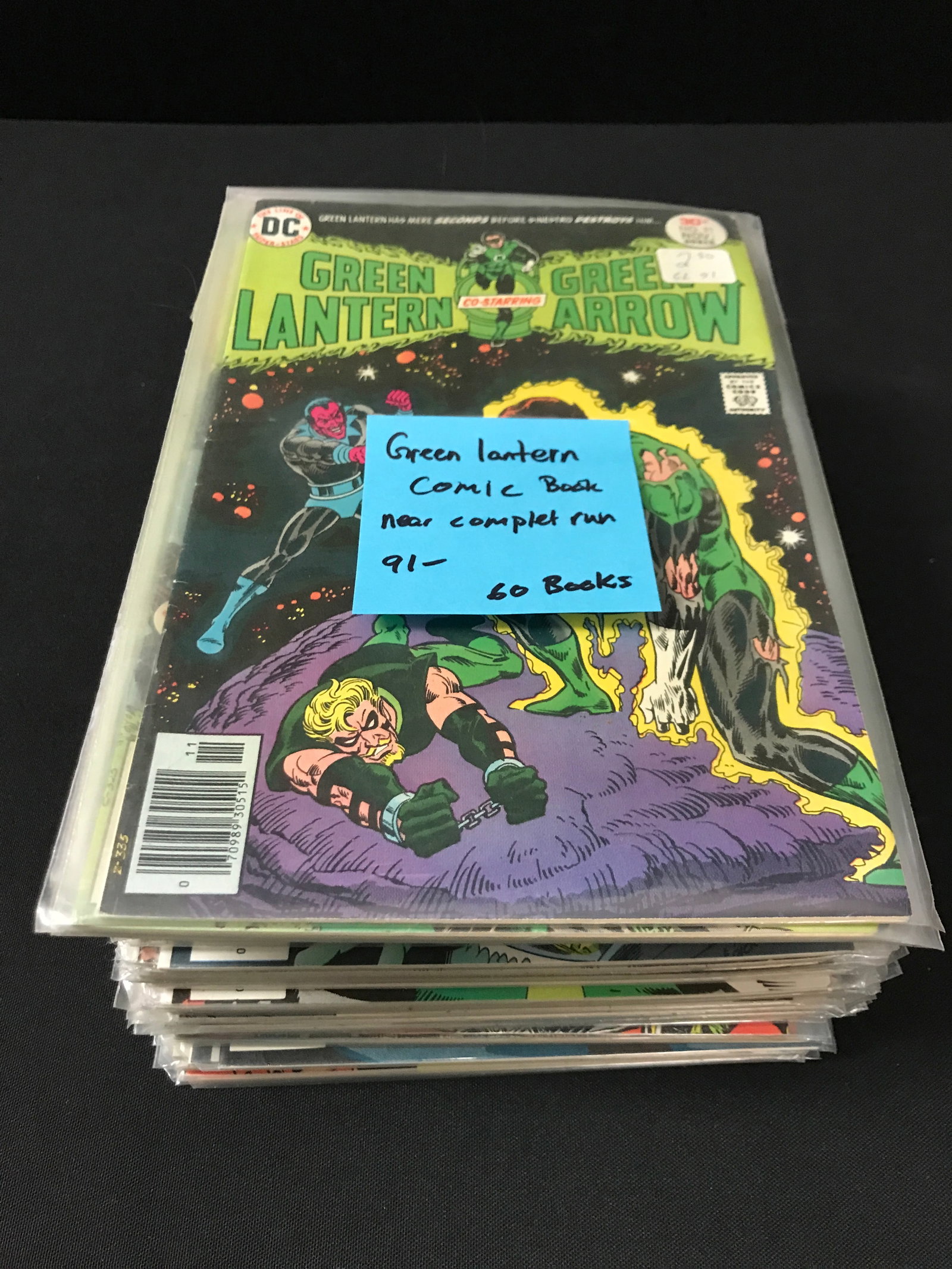 NEAR COMPLETE RUN GREEN LANTERN 60 BOOKS: Prices are in Canadian Dollars