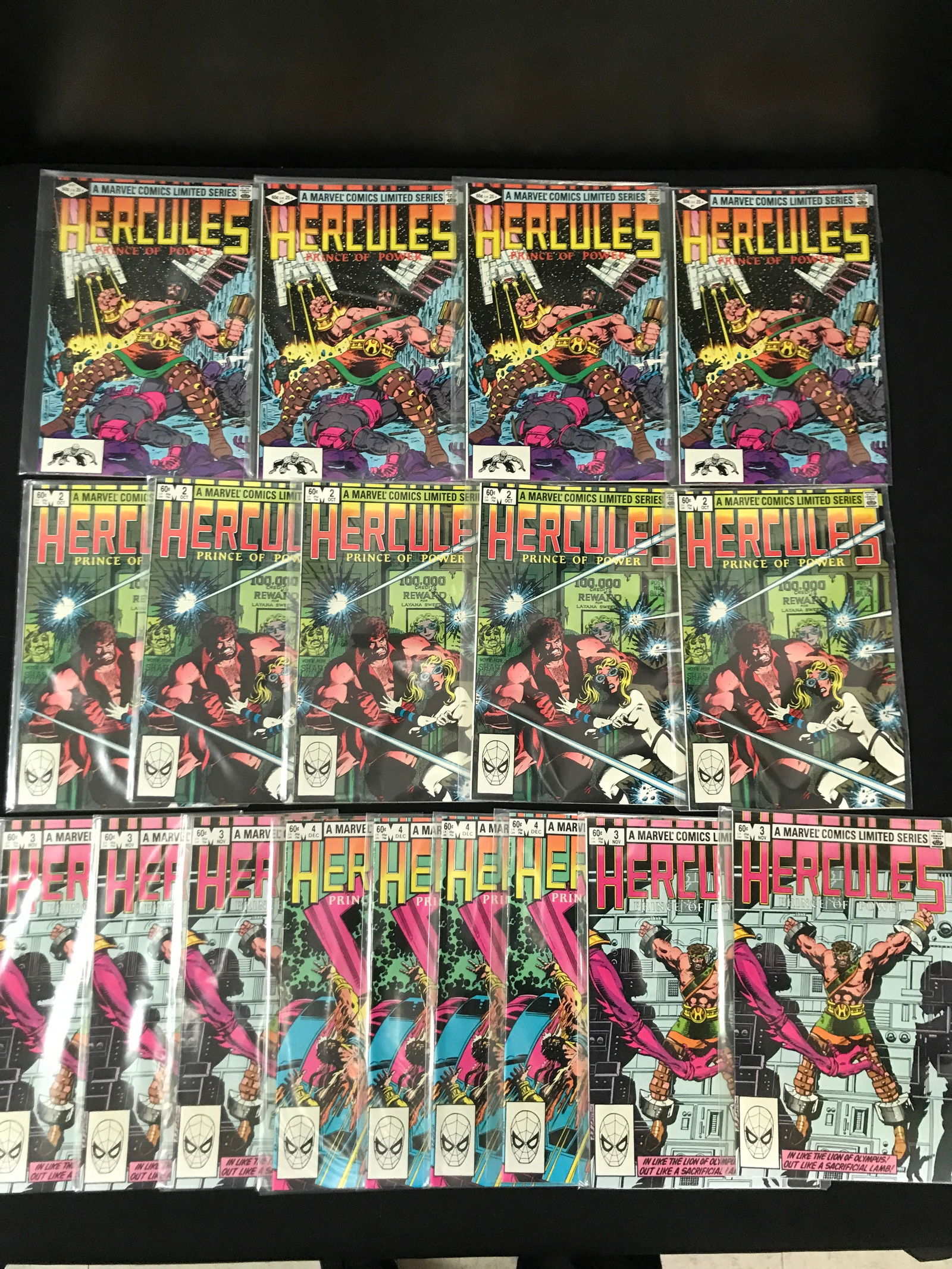 LOT OF 18 HERCULES COMICS (MARVEL COMICS) (1 of 1)