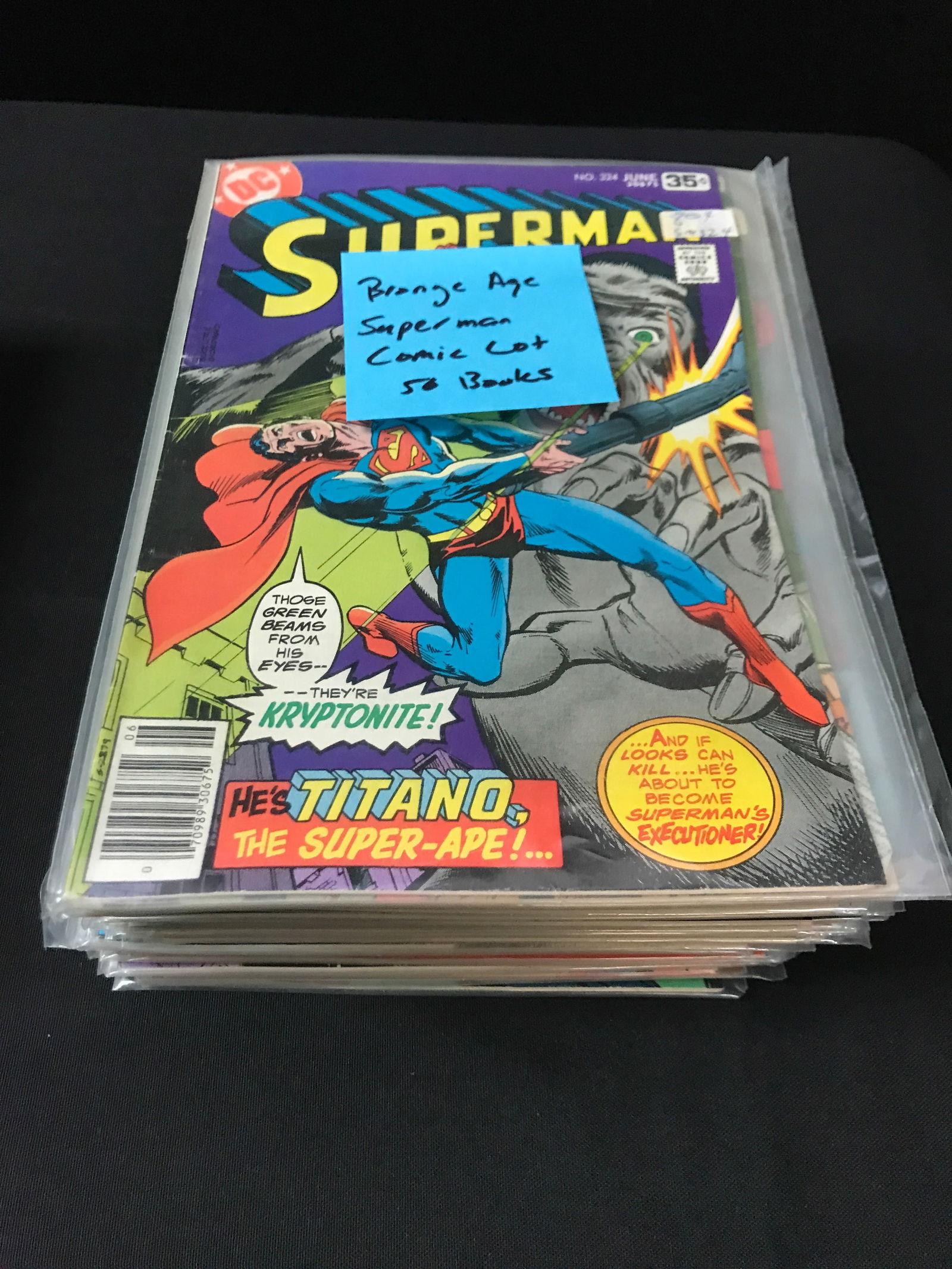 BRONZE AGE SUPERMAN COMICS LOT 50 BOOKS (1 of 1)
