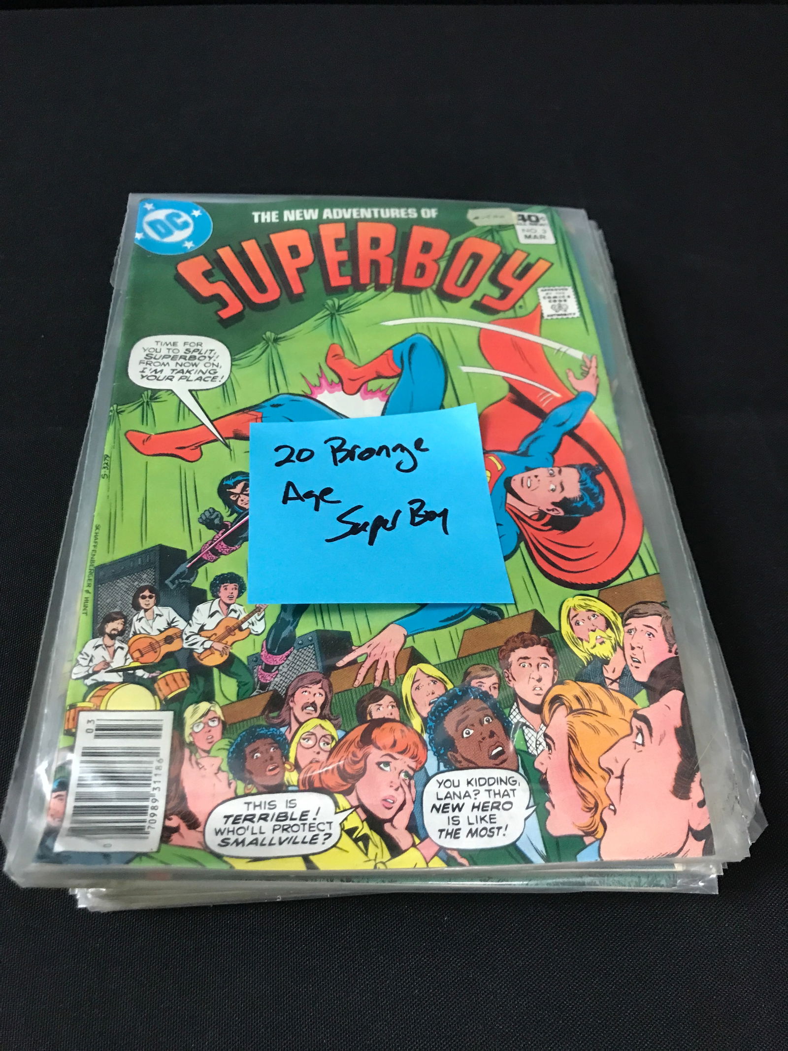 BRAONZE AGE SUPERBOY LOT 20 BOOKS (1 of 1)