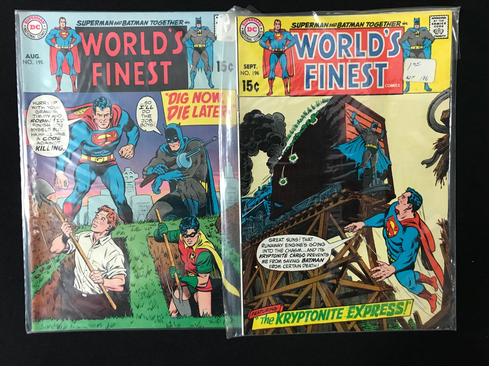 LOT OF 2 WORLDS FINEST COMICS (DC COMICS) (1 of 1)