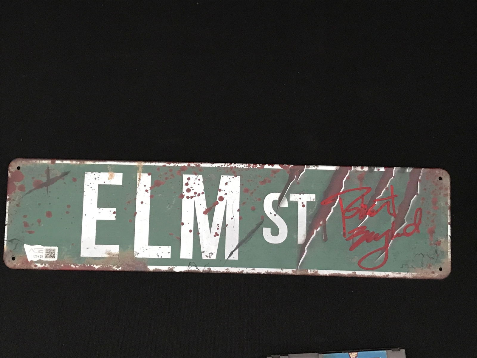 ROBERT ENGLUND SIGNED ELM ST. STREET SIGNED ACE COA (1 of 1)