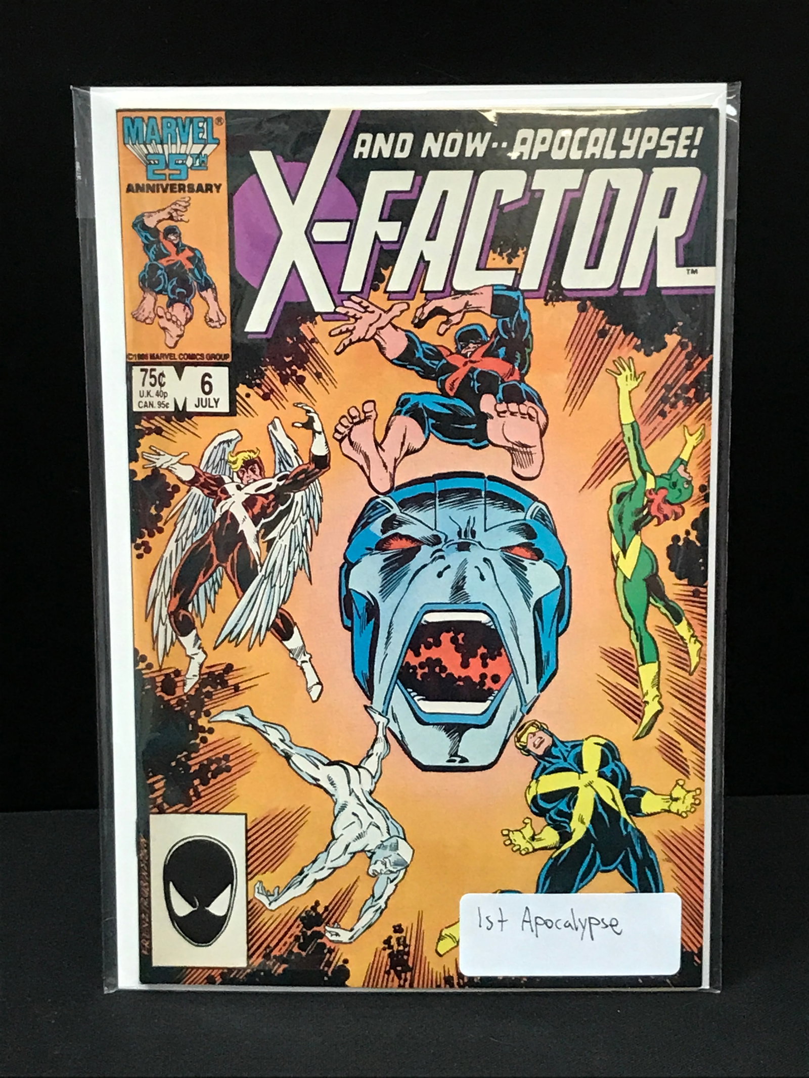 MARVEL COMICS NO.6 X-FACTOR (IST APPOCOLYPSE) (1 of 1)