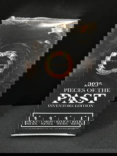 SEALED Pieces of the Past Inventors Edition Hobby Box: Prices are in Canadian dollars