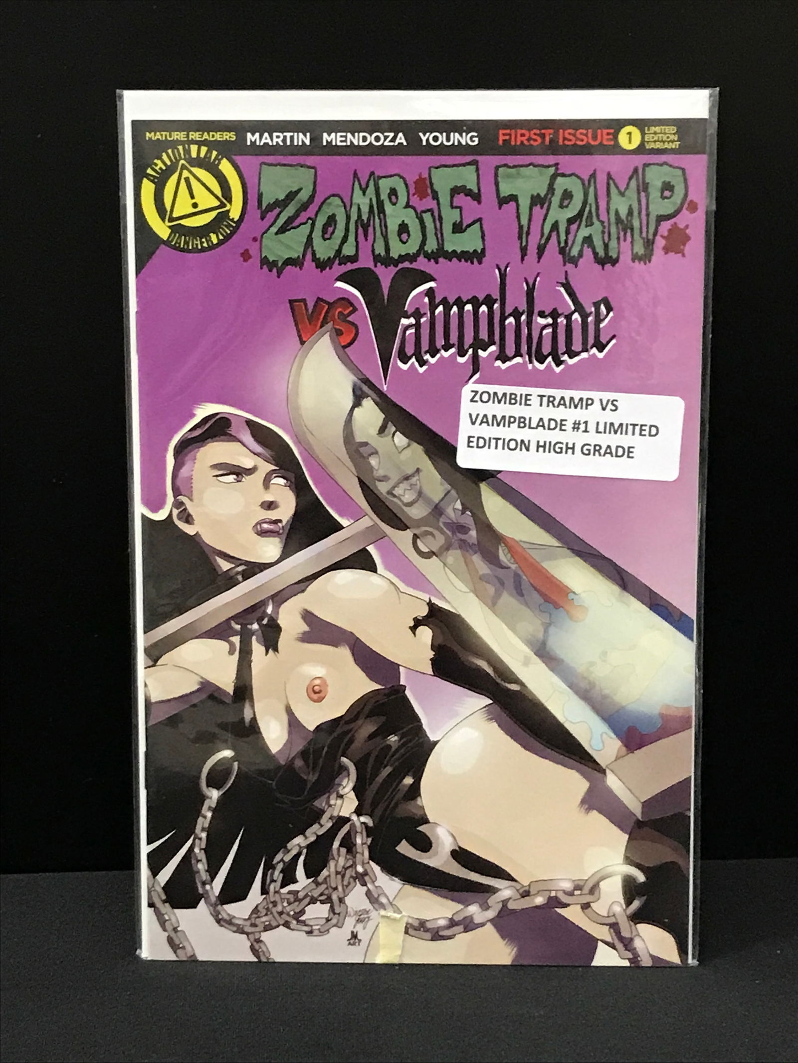 ACTION LAB COMICS NO.1 ZOMBIE TRAMP VS VAMPBLADE (1 of 1)