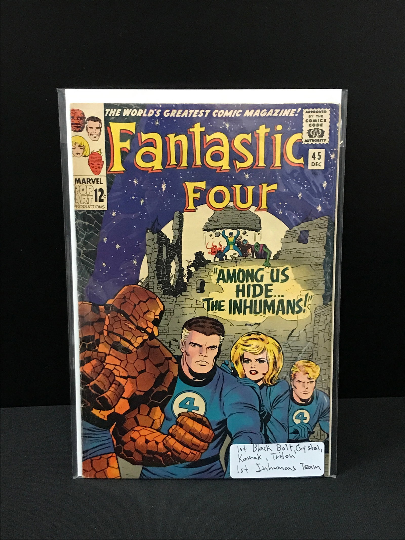 MARVEL COMICS NO.45 FANTASTIC FOUR: Prices are in Canadian dollars