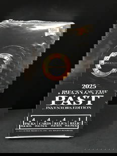 SEALED Pieces of the Past Inventors Edition Hobby Box: Prices are in Canadian dollars