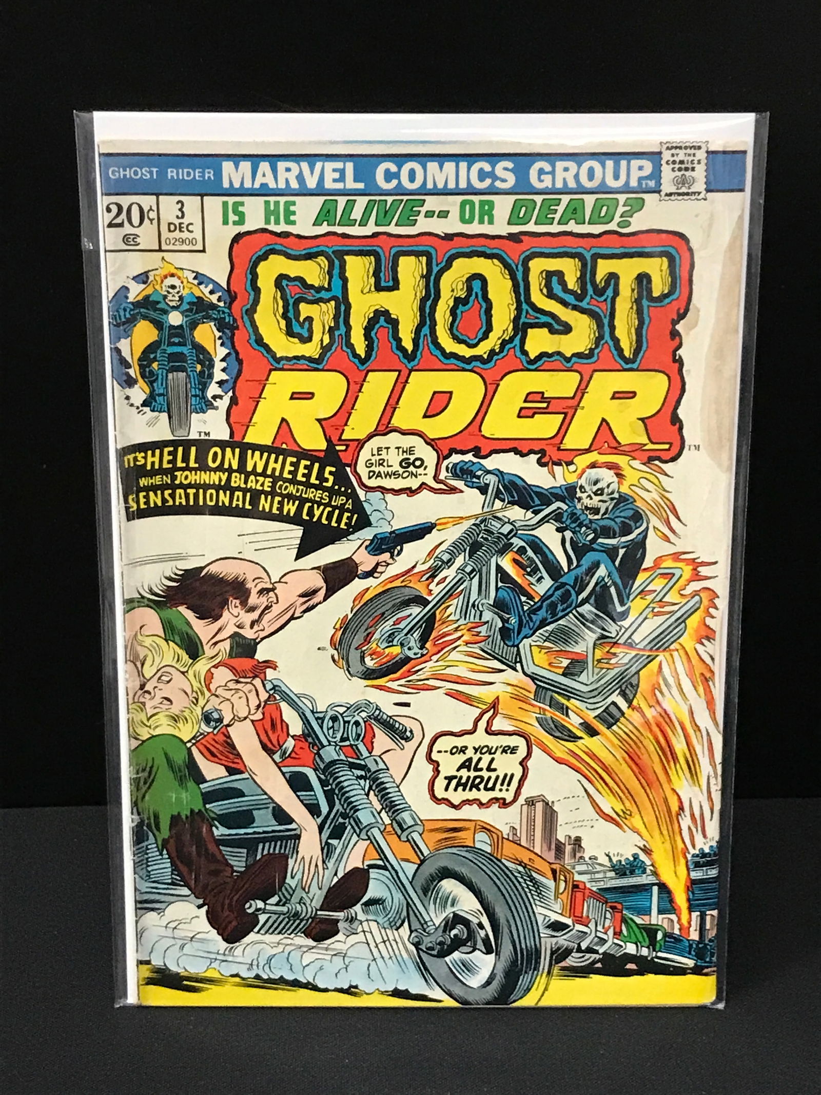 MARVEL COMICS NO.3 GHOST RIDER (1 of 1)