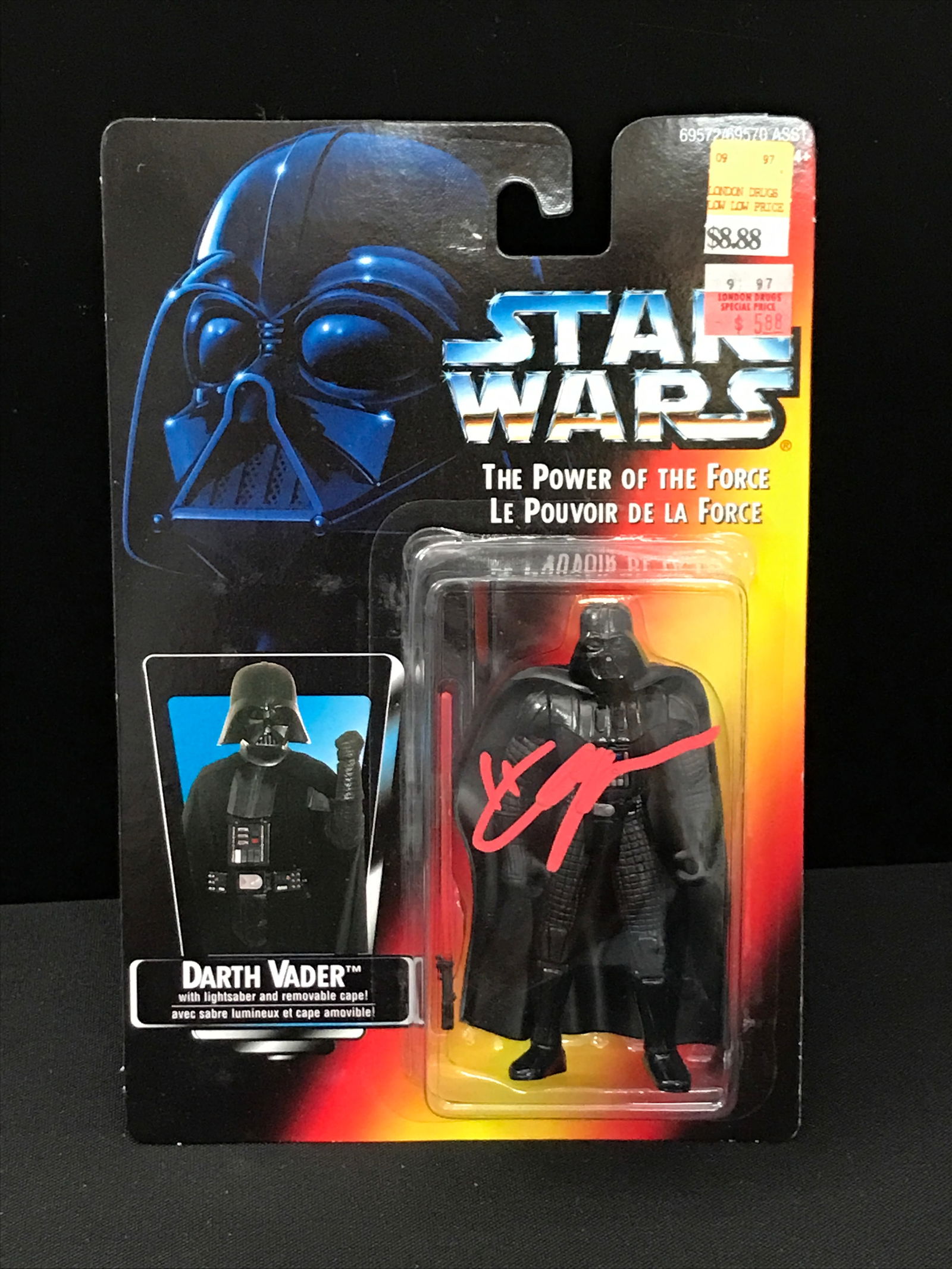 HAYDEN CHRISTENSEN SIGNED ACTION FIGURE WWOC COA (1 of 1)