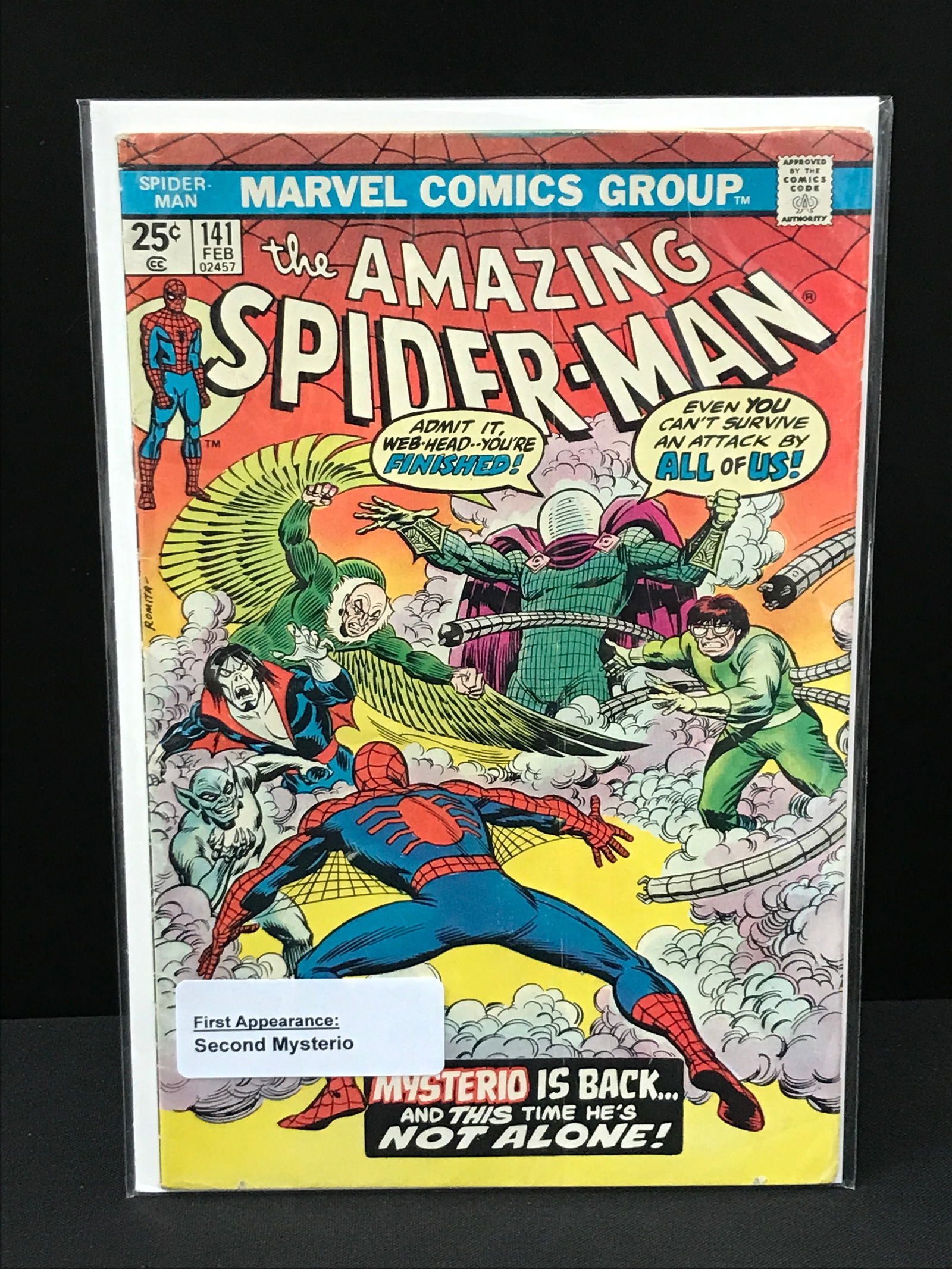 MARVEL COMICS NO.141 THE AMAZNIG SPIDERMAN (1 of 1)
