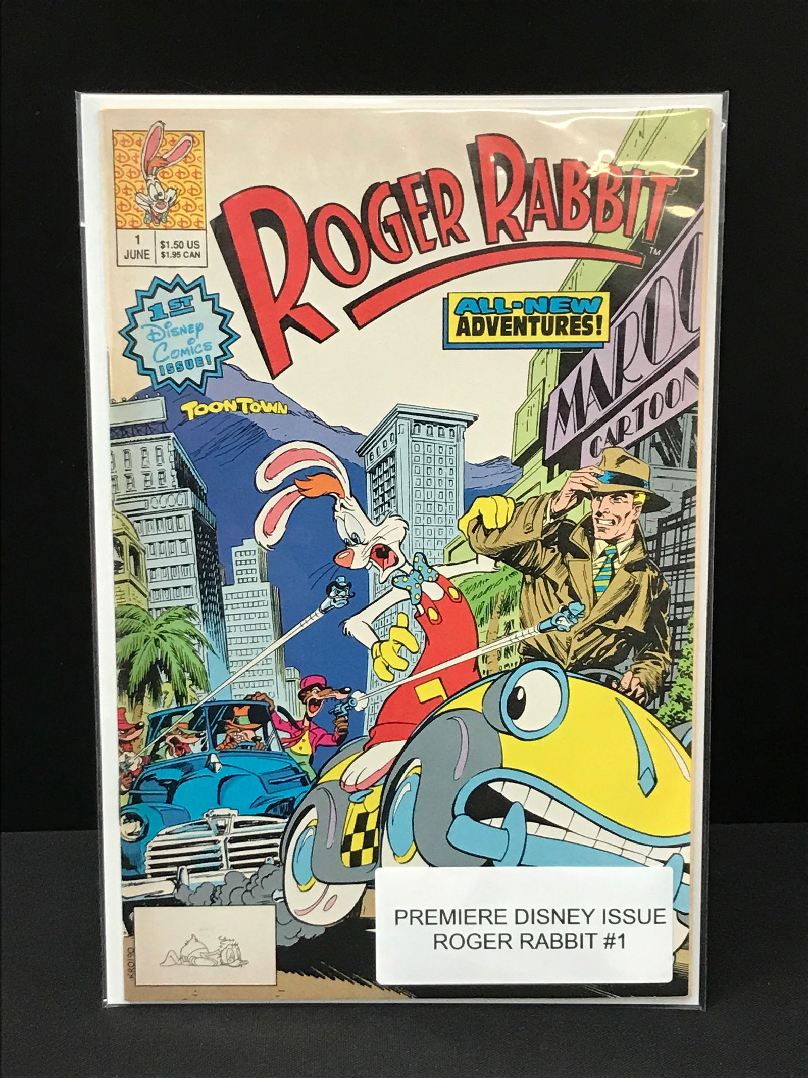 DISNEY COMICS NO.1 ROGER RABBIT (1 of 1)