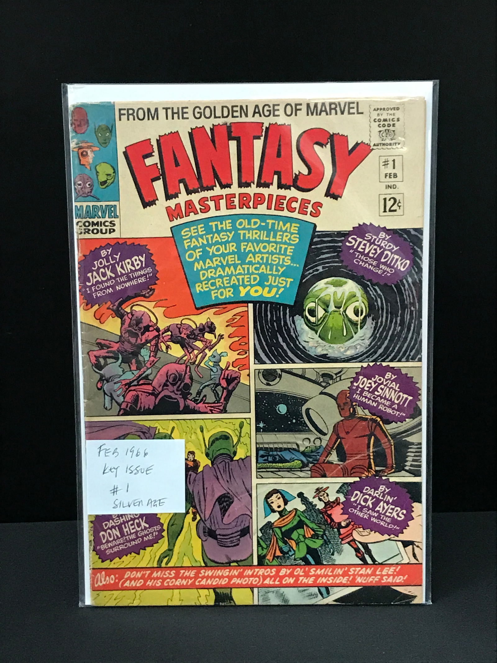 MARVEL COMICS NO.1 FANTASTY MASTERPIECES (1 of 1)