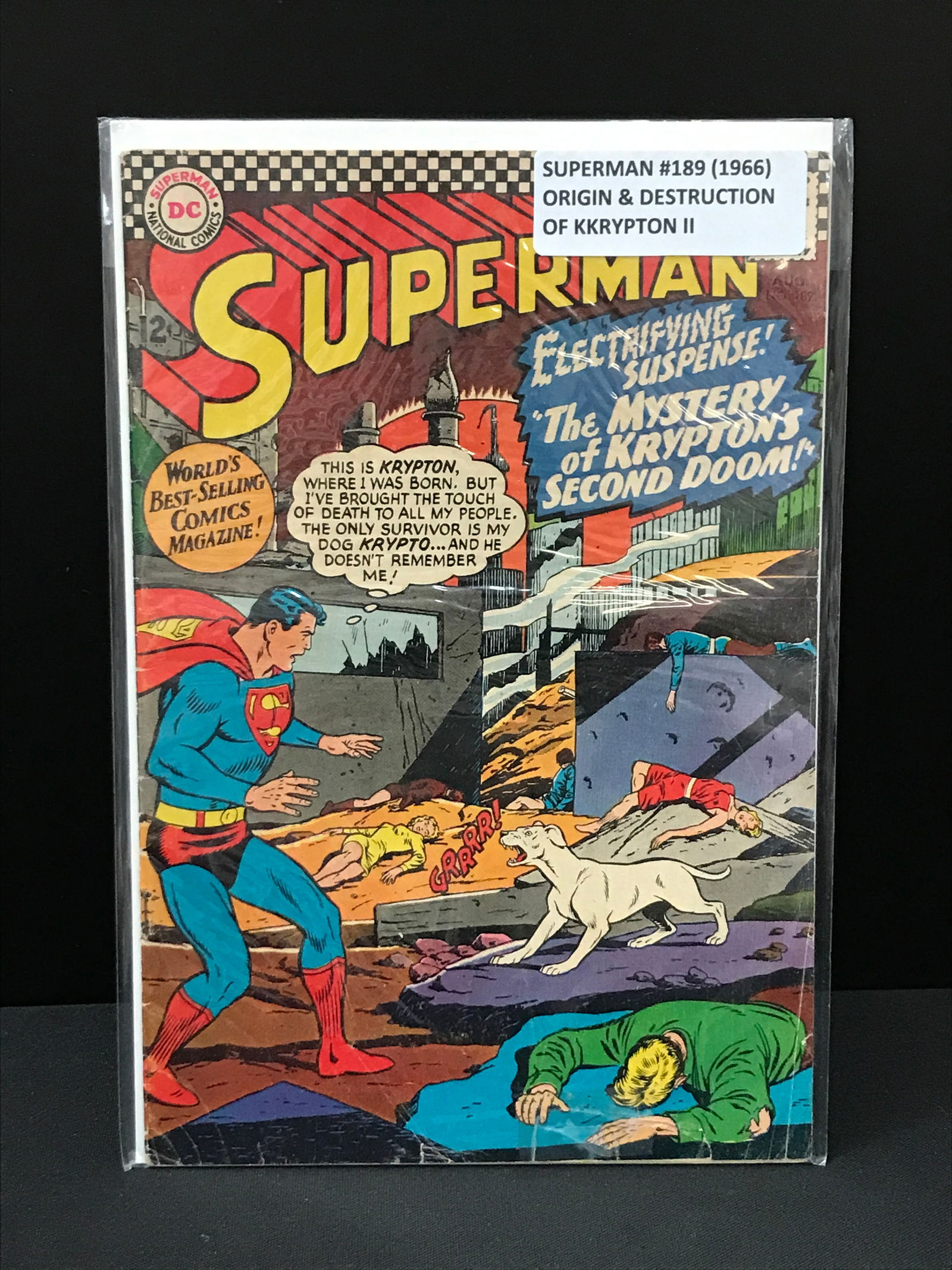 DC COMICS NO.189 SUPERMAN (1 of 1)
