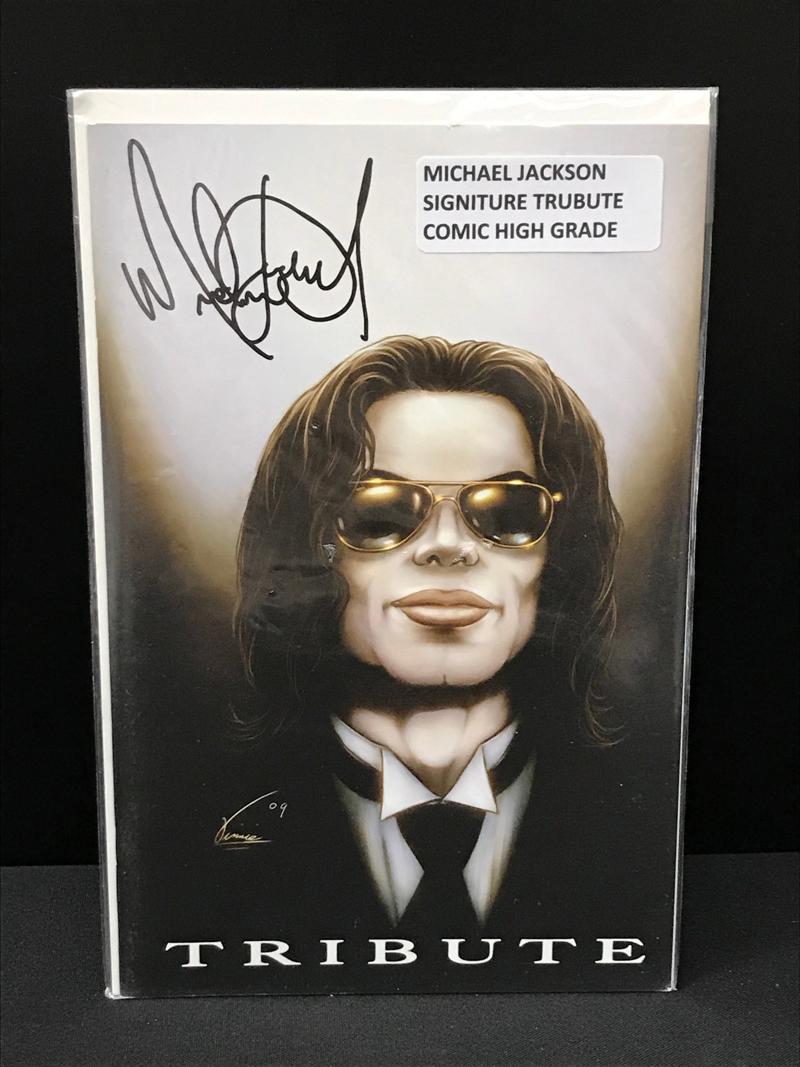 MICHAEL JACKSOPN SIGNATURE TRIBUTE COMIC: Prices are in Canadian Dollars