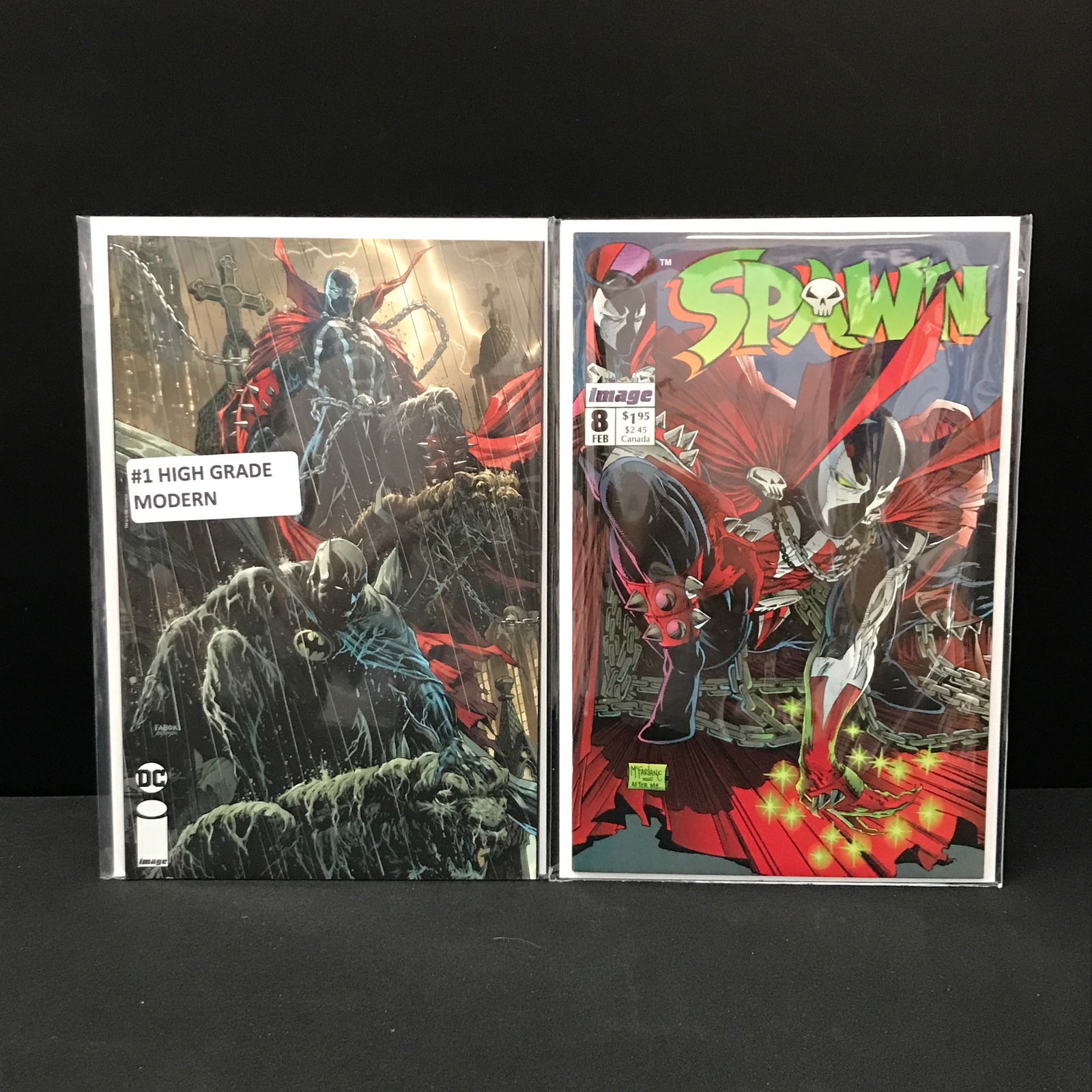 LOT OF 2 SPAWN COMICS (IMAGE COMICS) (1 of 1)