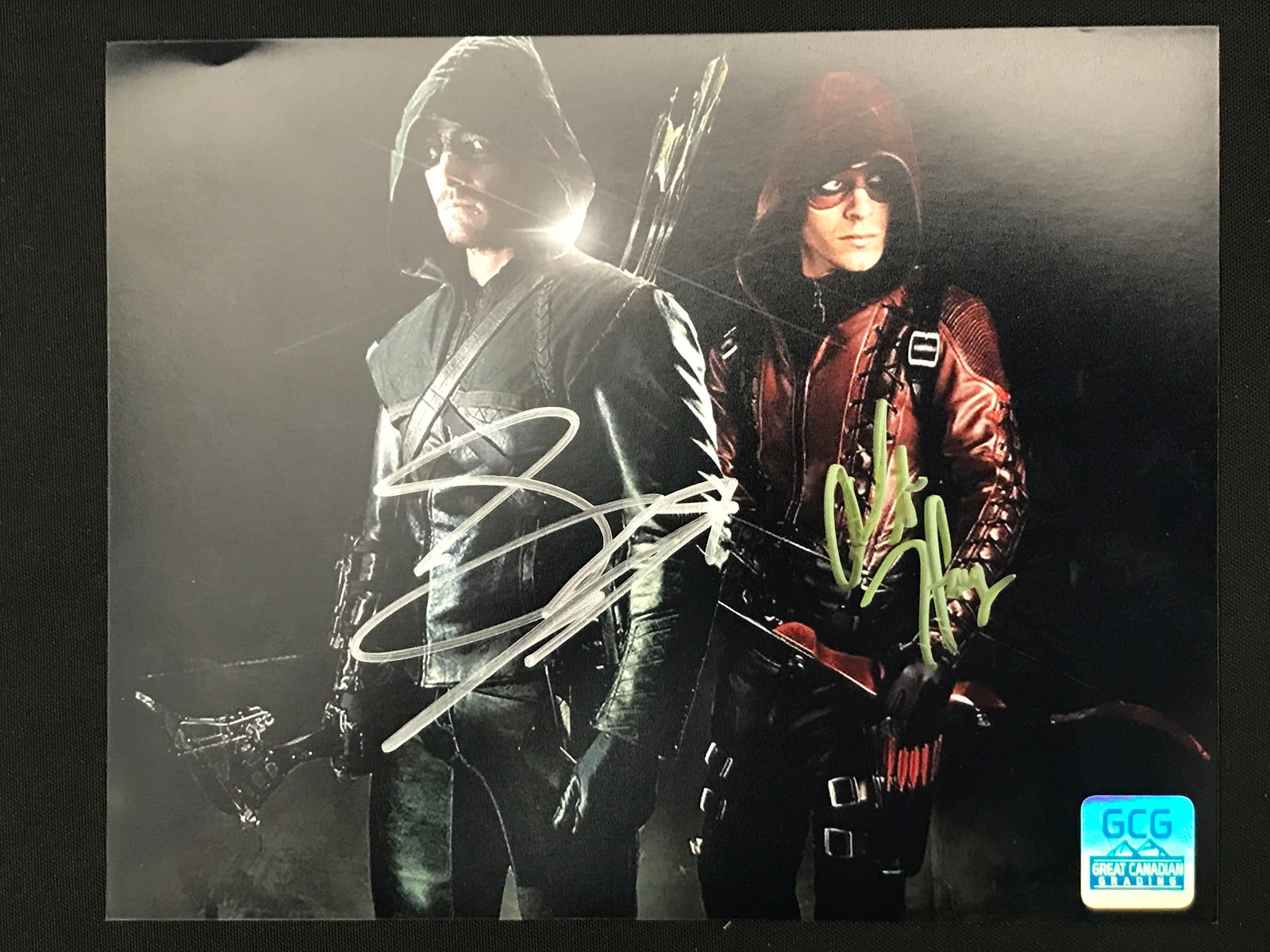 STEVE AMELL AND COLTON HAYNES DUAL SIGNED 8X10 - GCG COA (1 of 1)