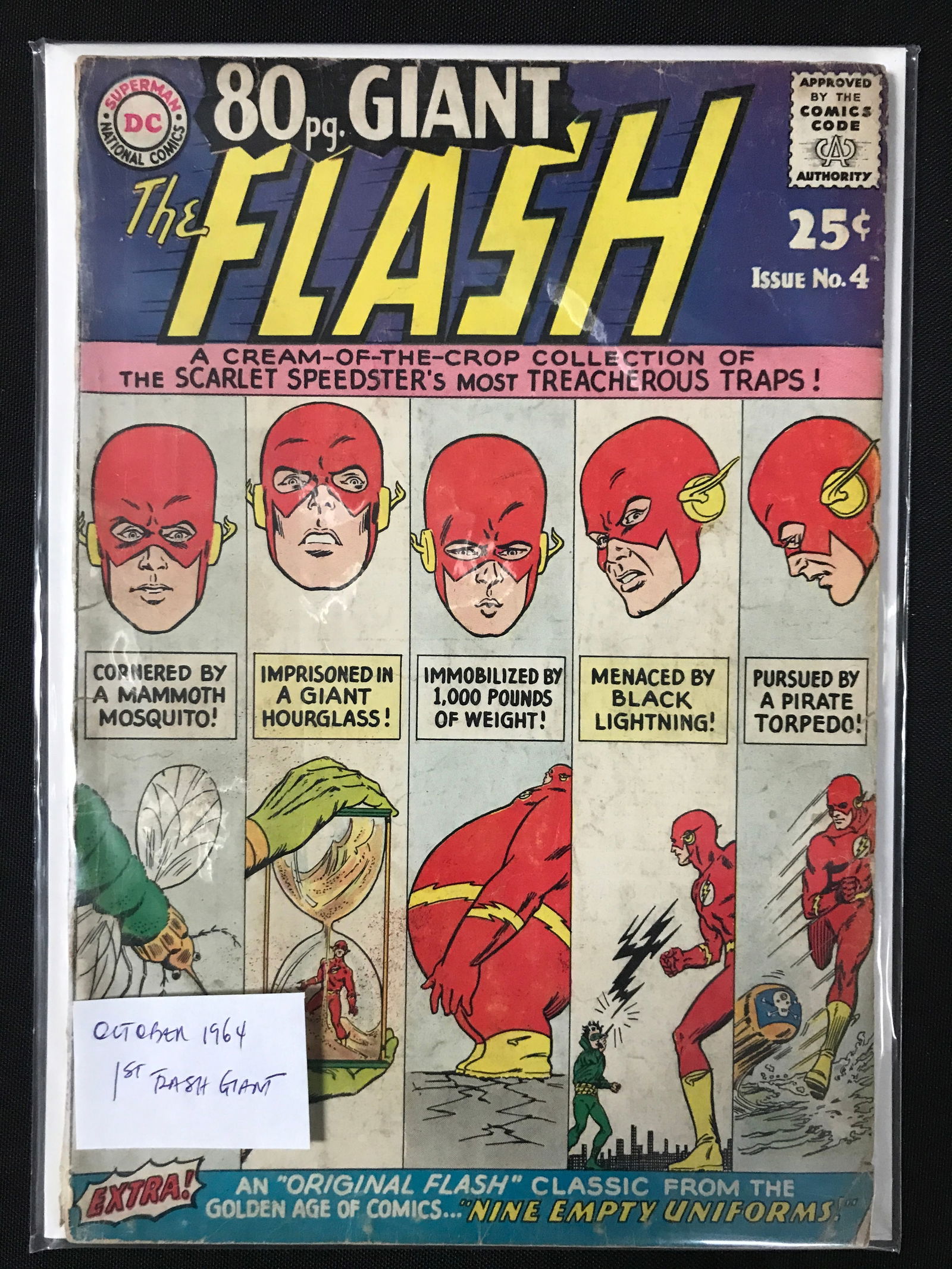 DC COMICS NO.4 THE FLASH (1 of 1)