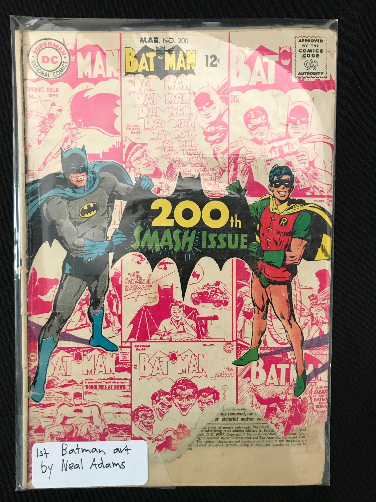 BATMAN 200TH SMASH ISSUE - DC COMICS (1 of 1)