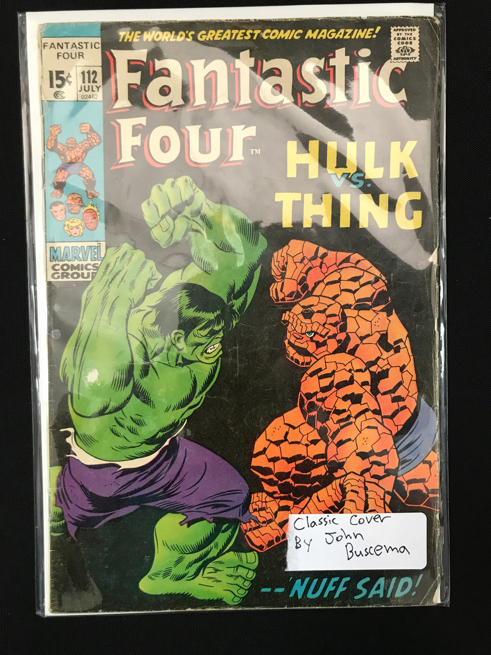 FANTASTIC FOUR #112 - MARVEL COMICS: Prices are in Canadian dollars
