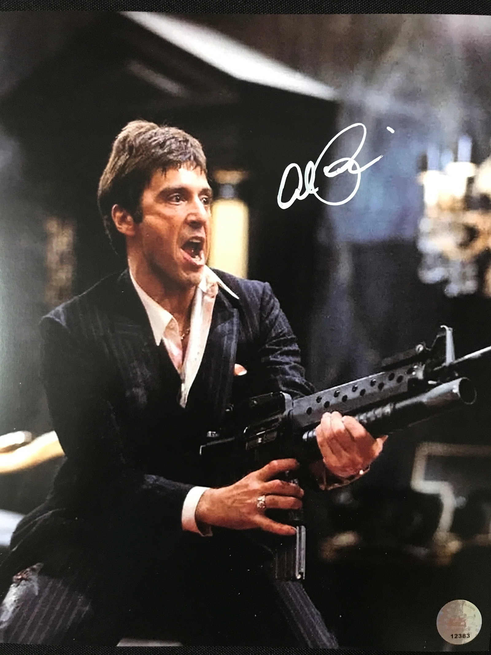 AL PACINO SIGNED SCARFACE 8X10 PHOTO KB AUTHENTICS COA: Prices are in Canadian dollars