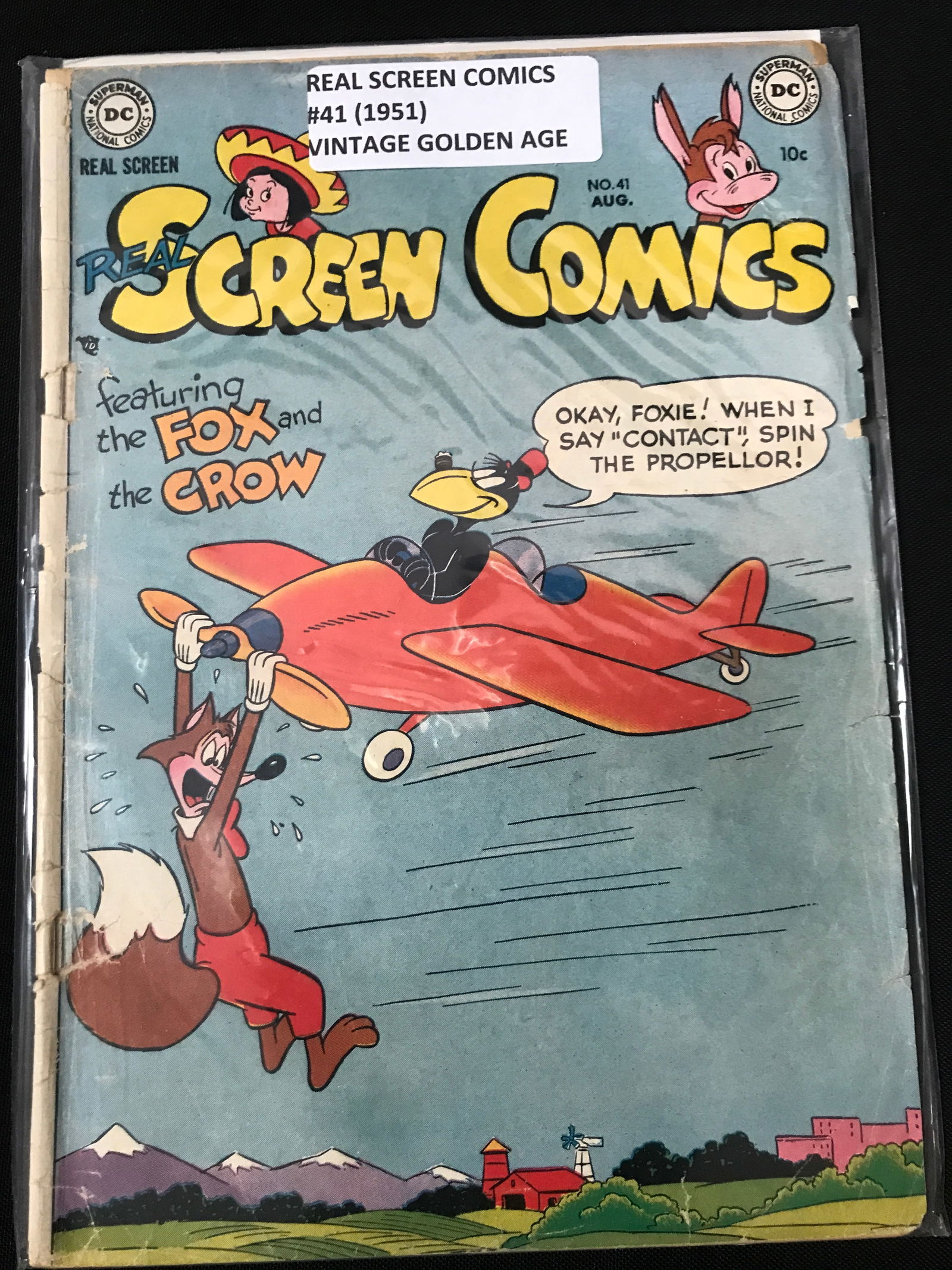 REAL SCREEN COMICS #41 - DC COMICS (1 of 1)