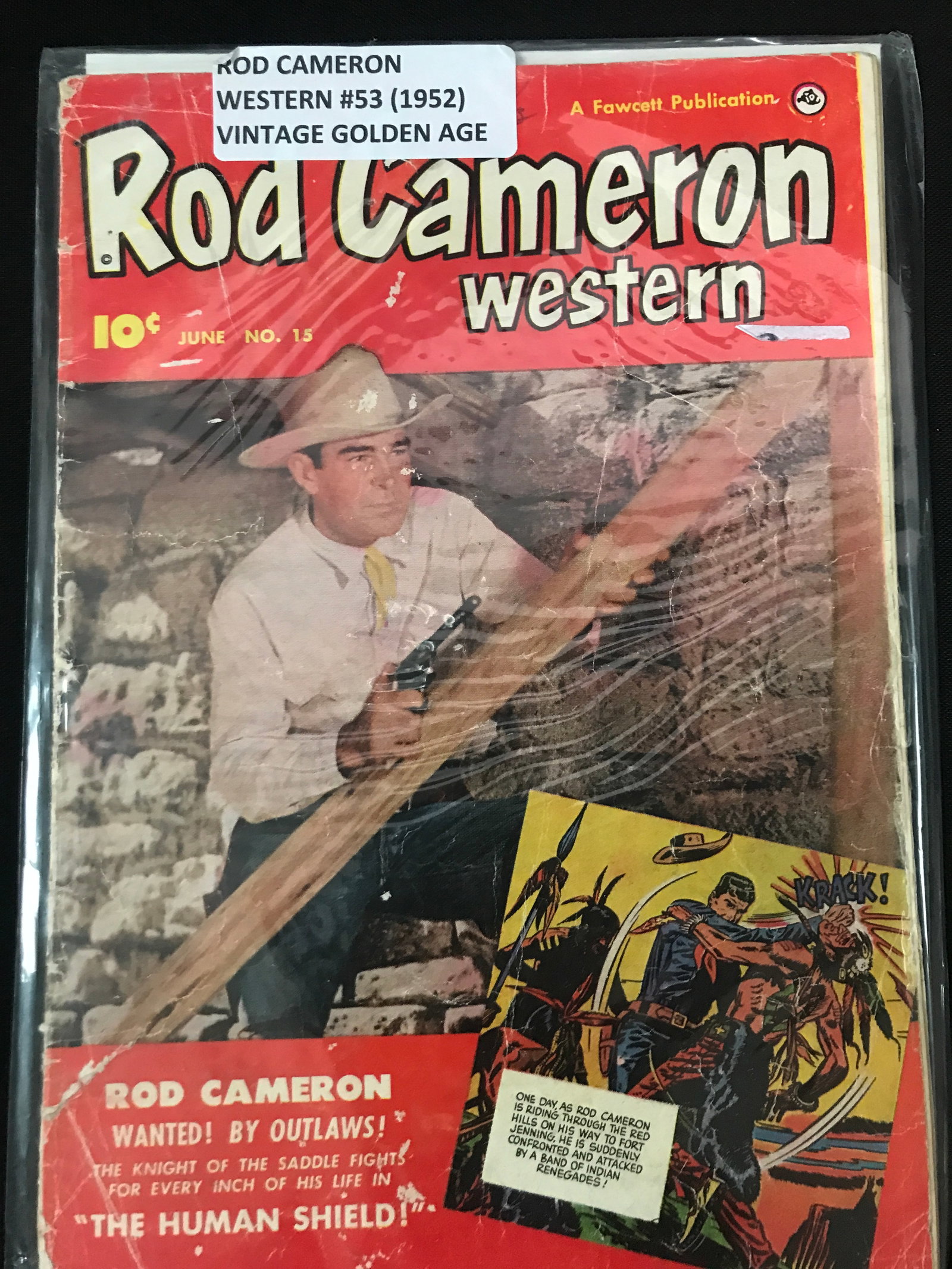 ROD CAMERON WESTERN #53 - A FAWCETT PUBLICATIONS: Prices are in Canadian dollars