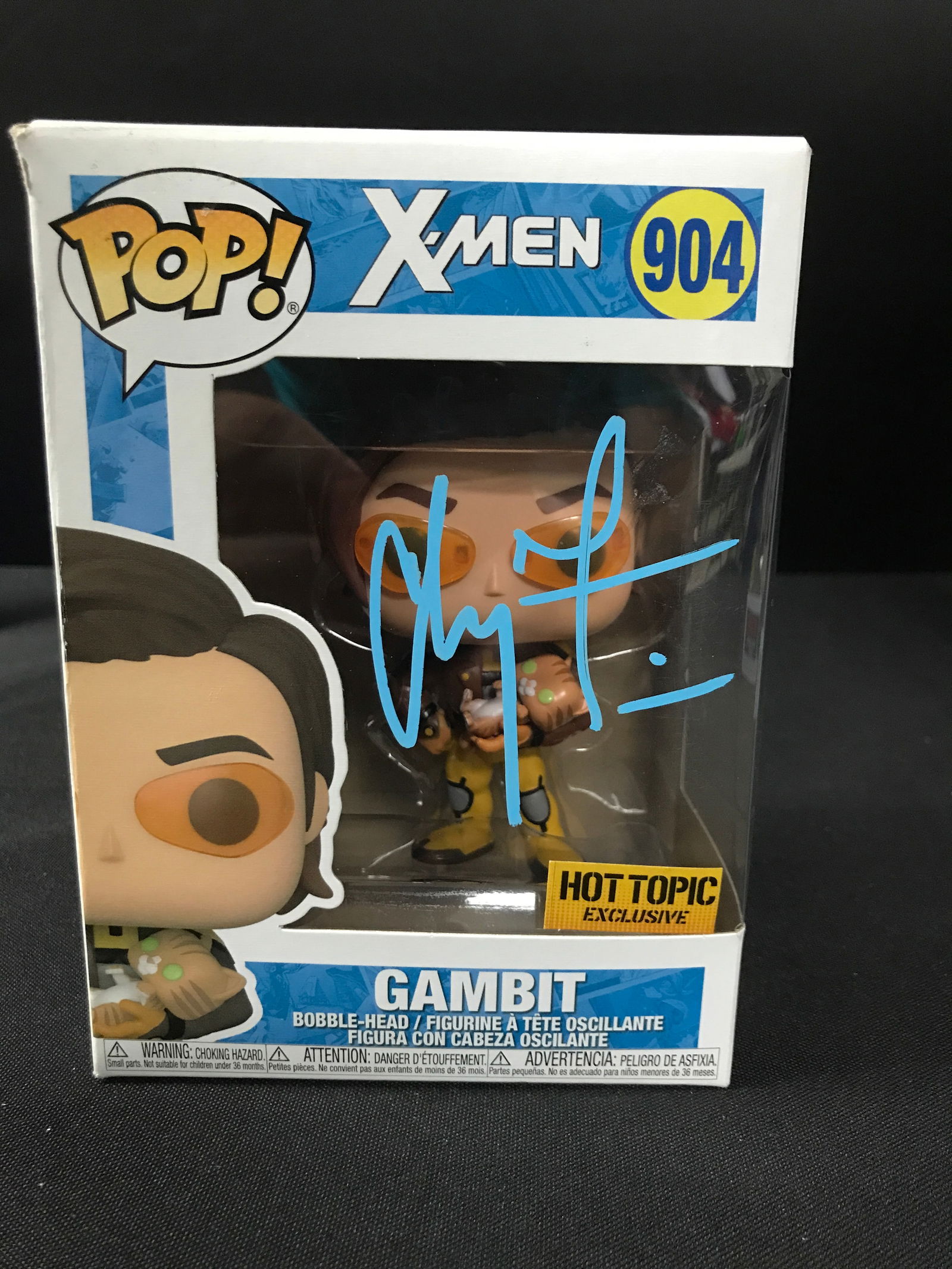CHANNING TATUM SIGNED FUNKO POP! KB AUTHENTICS COA (1 of 2)