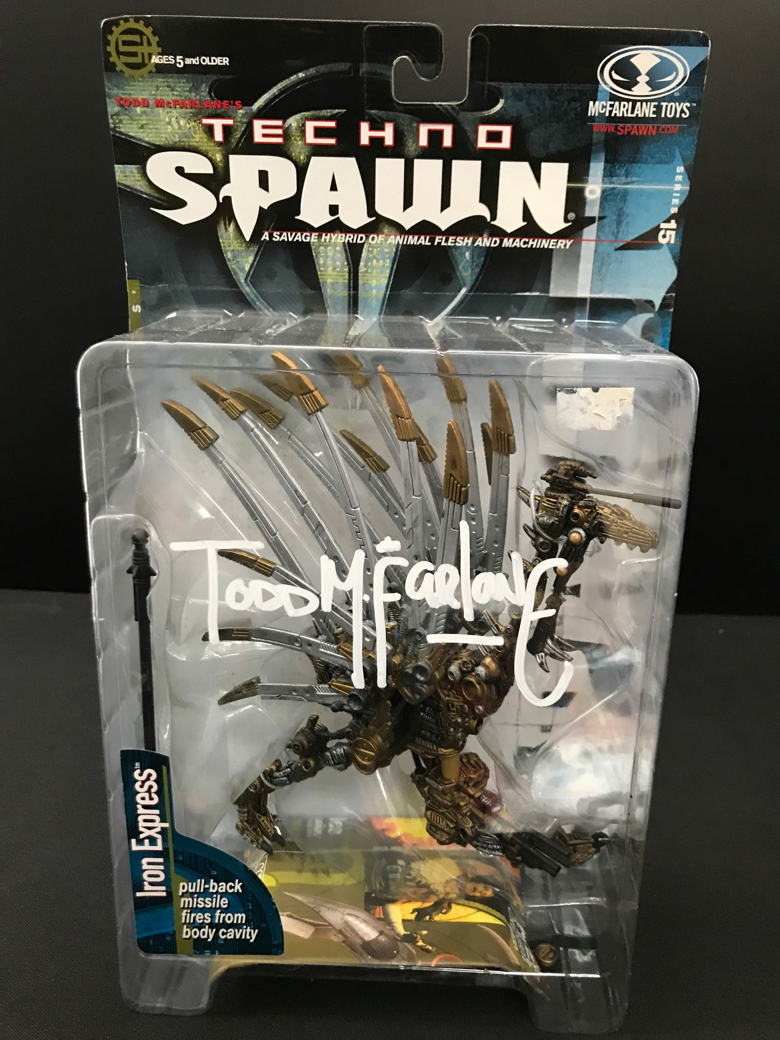 TODD MACFARLANE SIGNED SPAWN ACTION FIGURE (1 of 1)