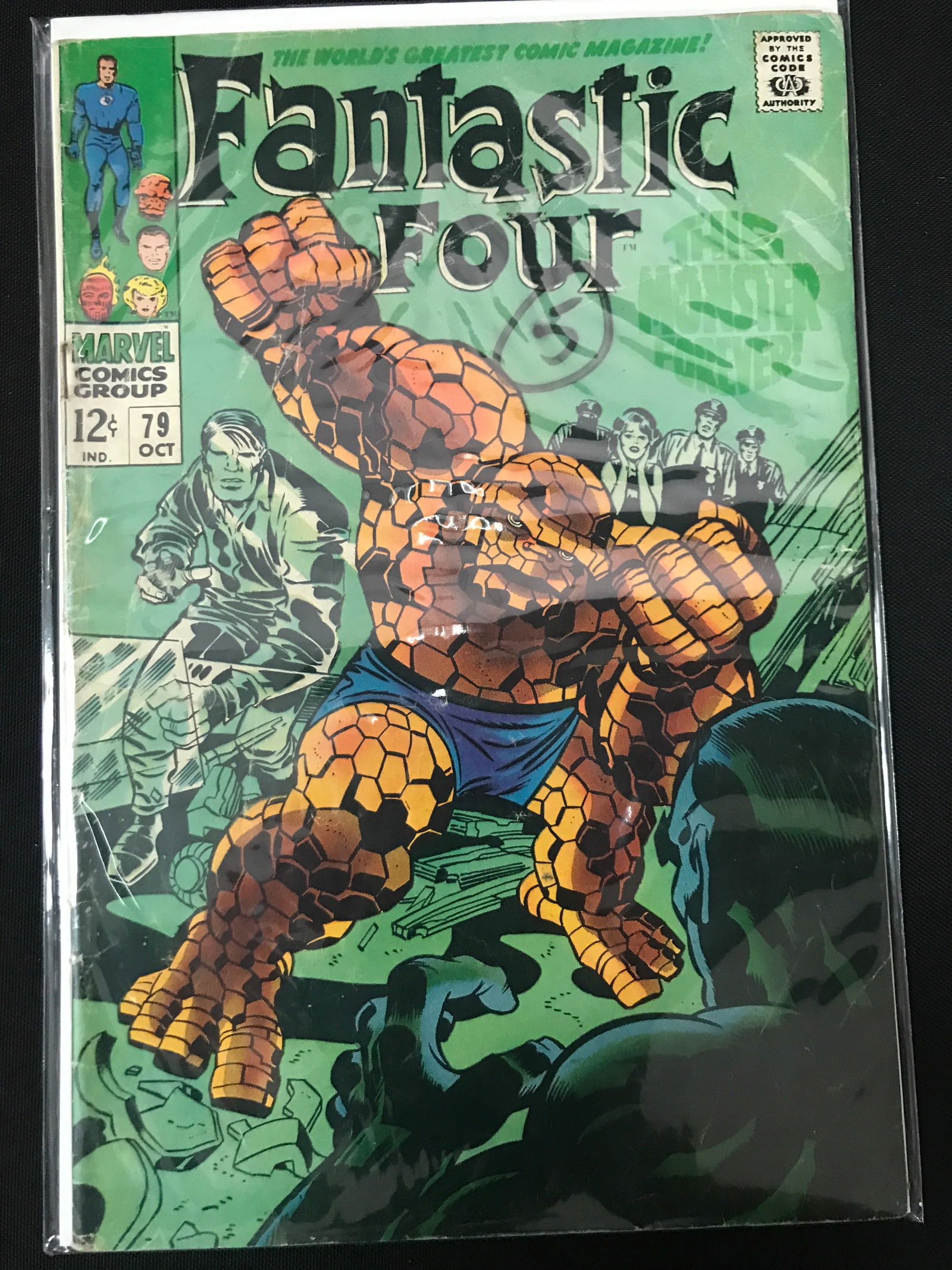MARVEL COMICS NO.79 FANTASTIC FOUR (1 of 1)