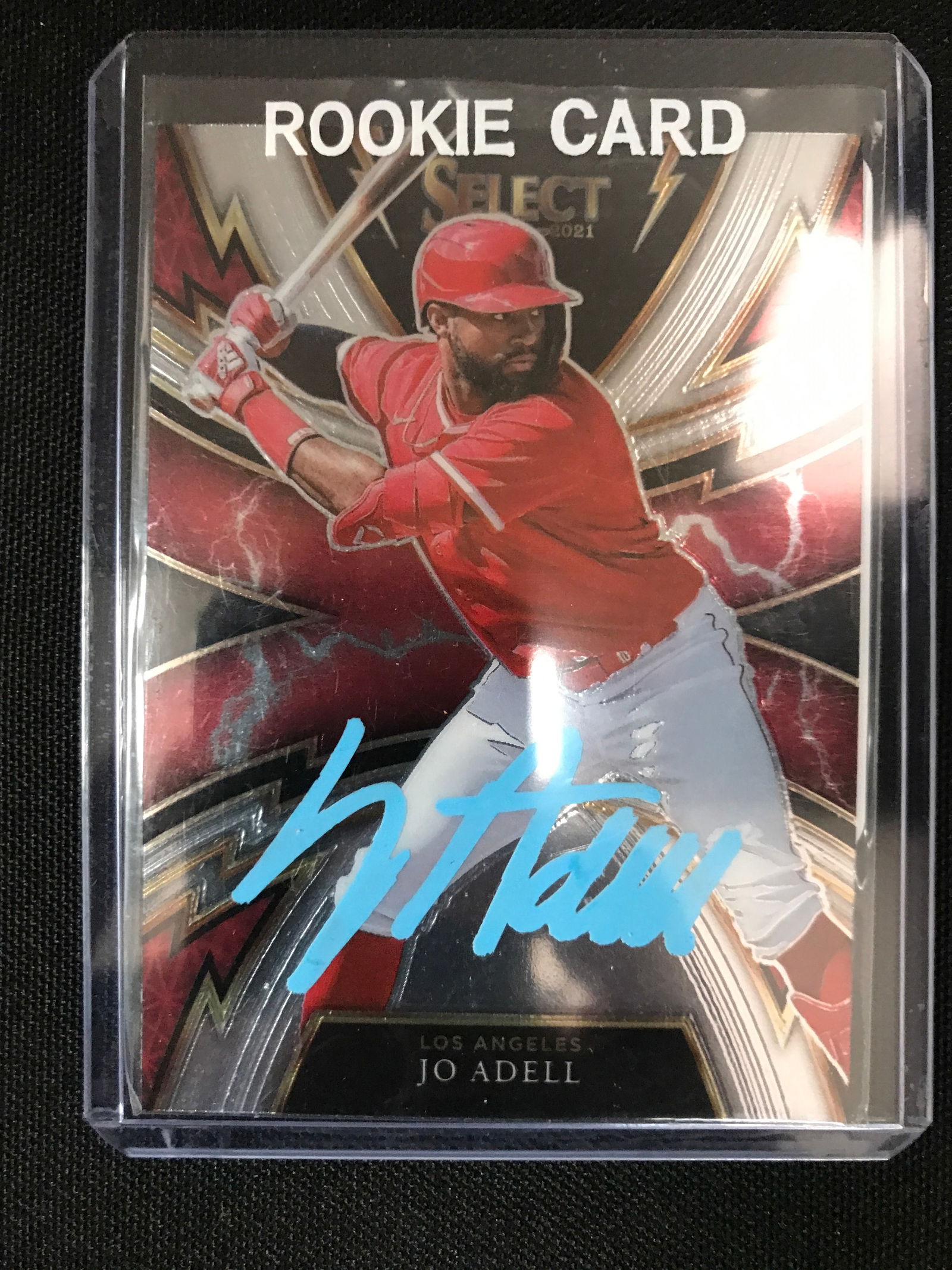JO ADELL SIGNED ROOKIE CARD - COAPROS COA (1 of 2)