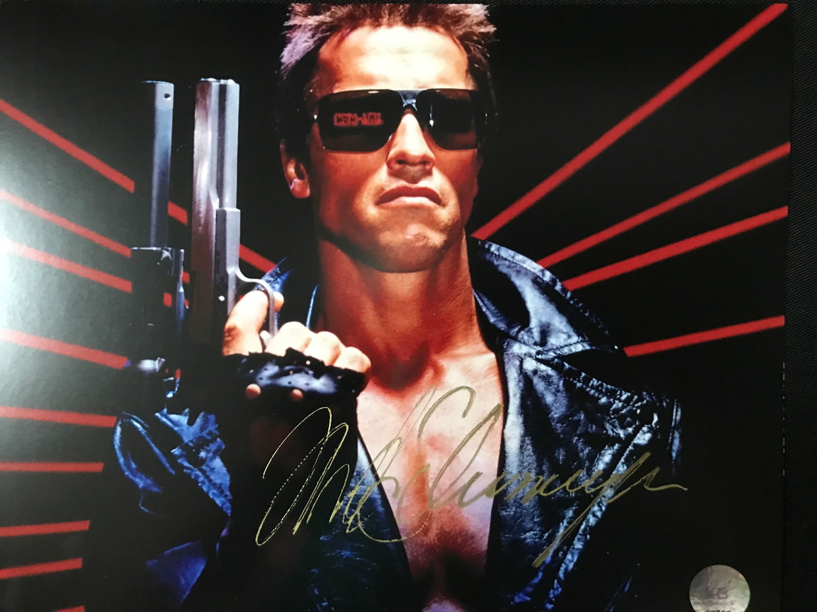 ARNOLD SHWARZENEGGER SIGNED 8X10 PHOTO KB AUTHENTICS COA (1 of 1)