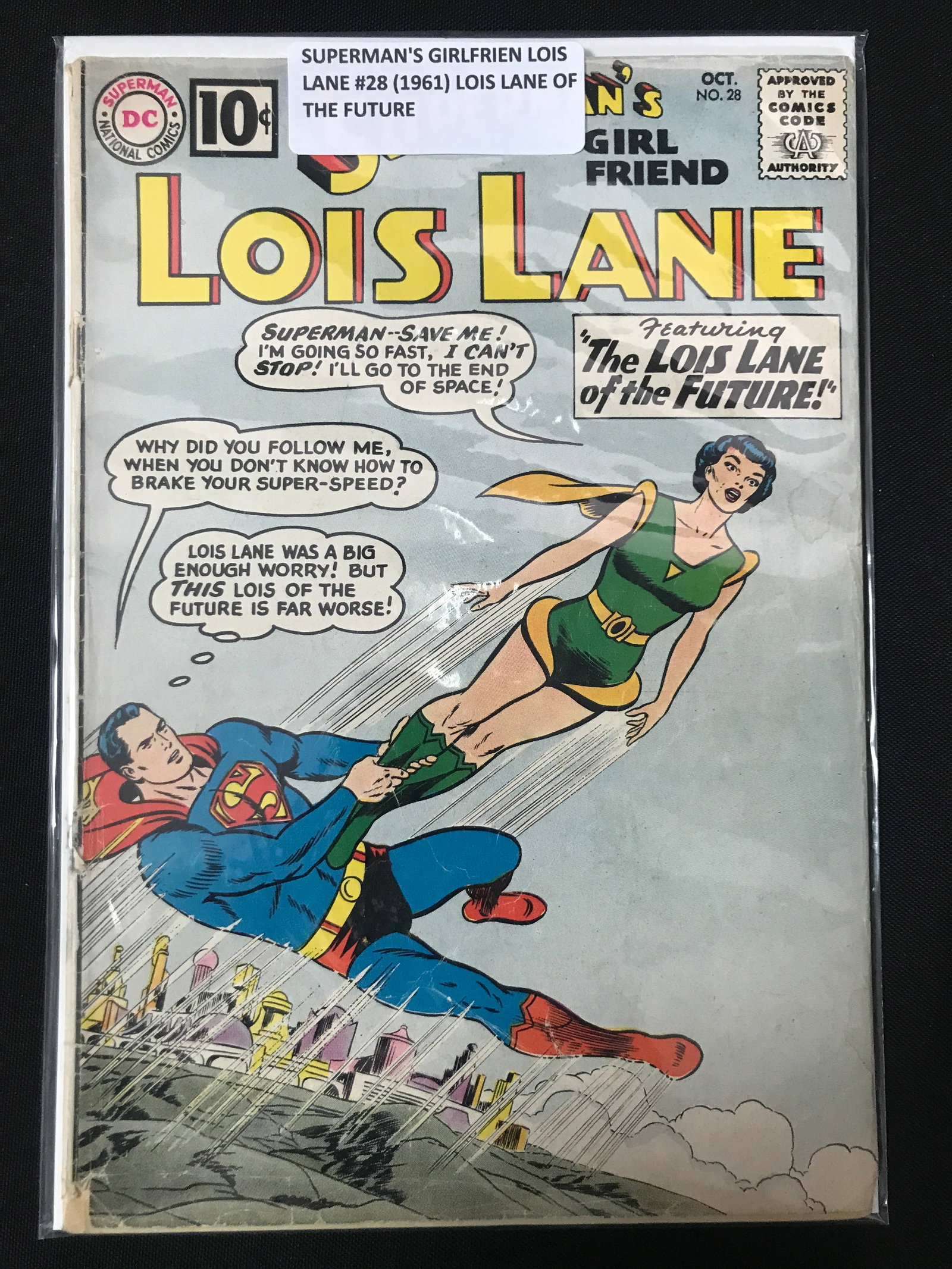 DC COMICS NO.28 SUPERMANS GIRLFRIEND LOIS LANE: Prices are in Canadian dollars