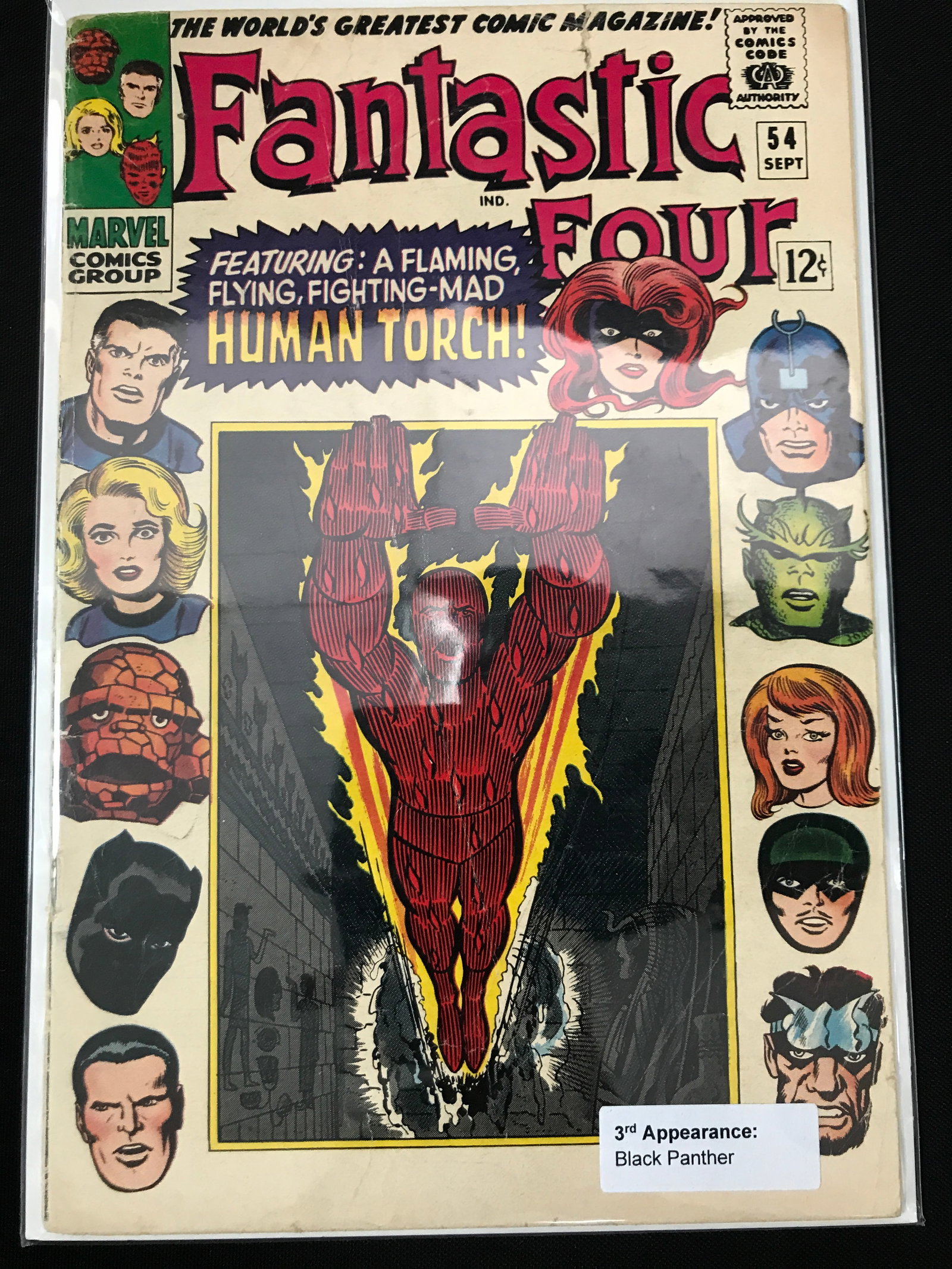 MARVEL COMICS NO.54 FANTASTIC FOUR: Prices are in Canadian dollars