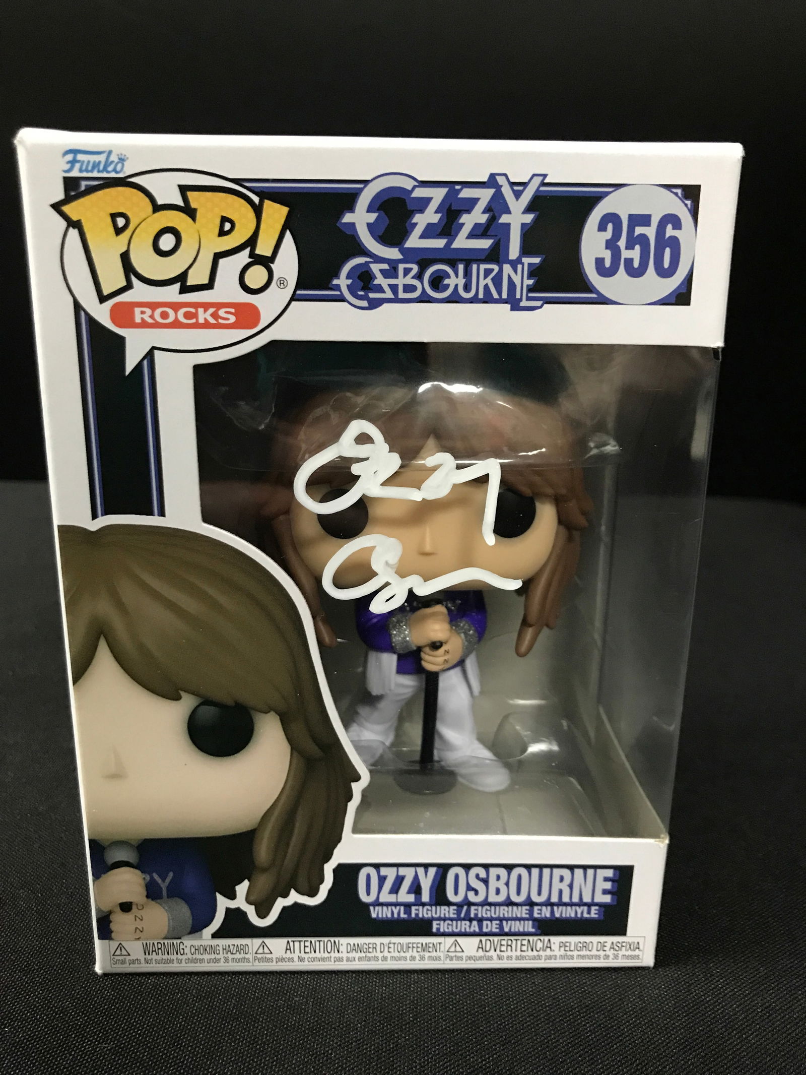 OZZY OSBOURNE SIGNED FUNKO POP - ACE COA (1 of 2)