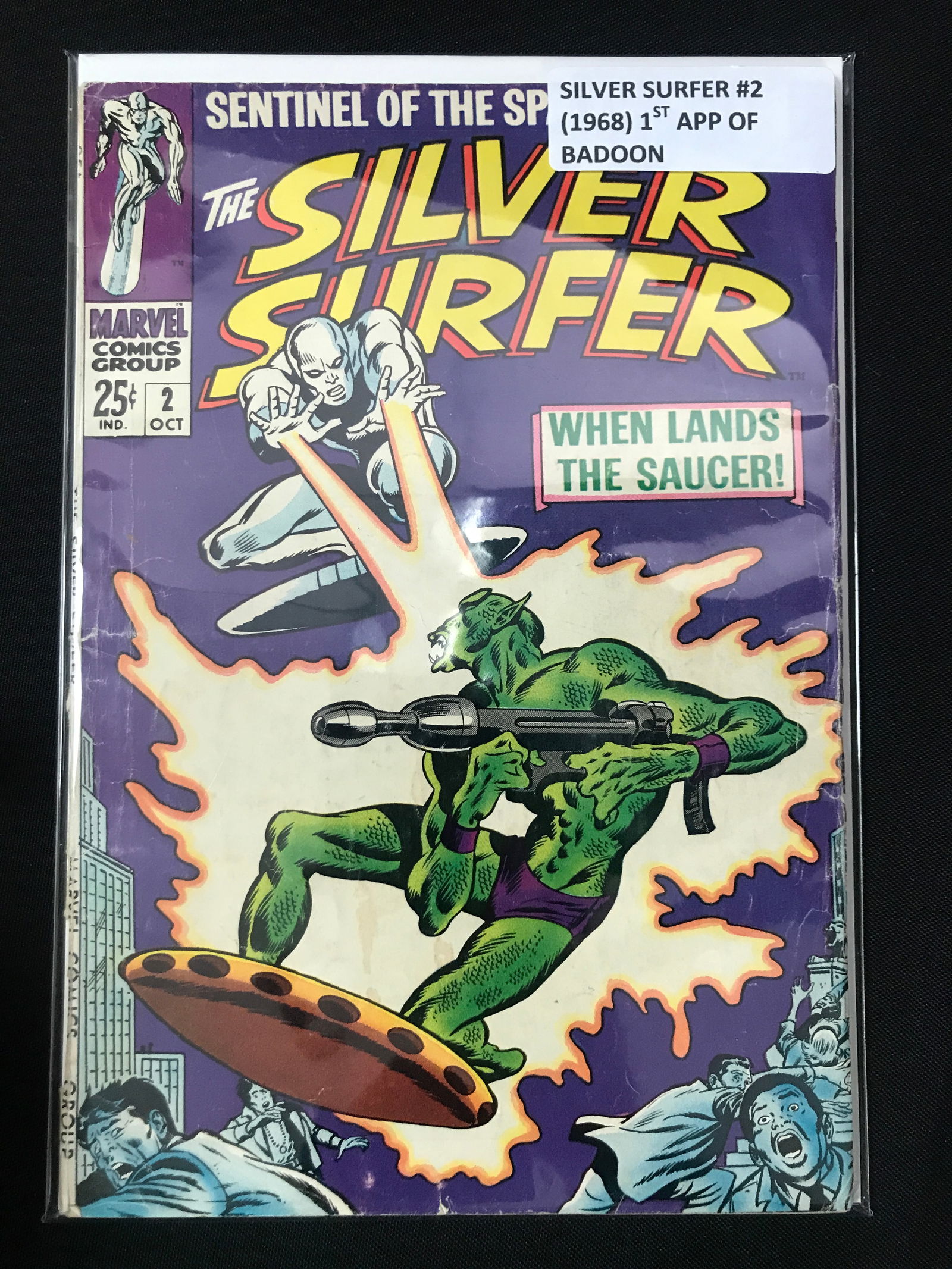 THE SILVER SURFER #2 - MARVEL COMICS (1 of 1)