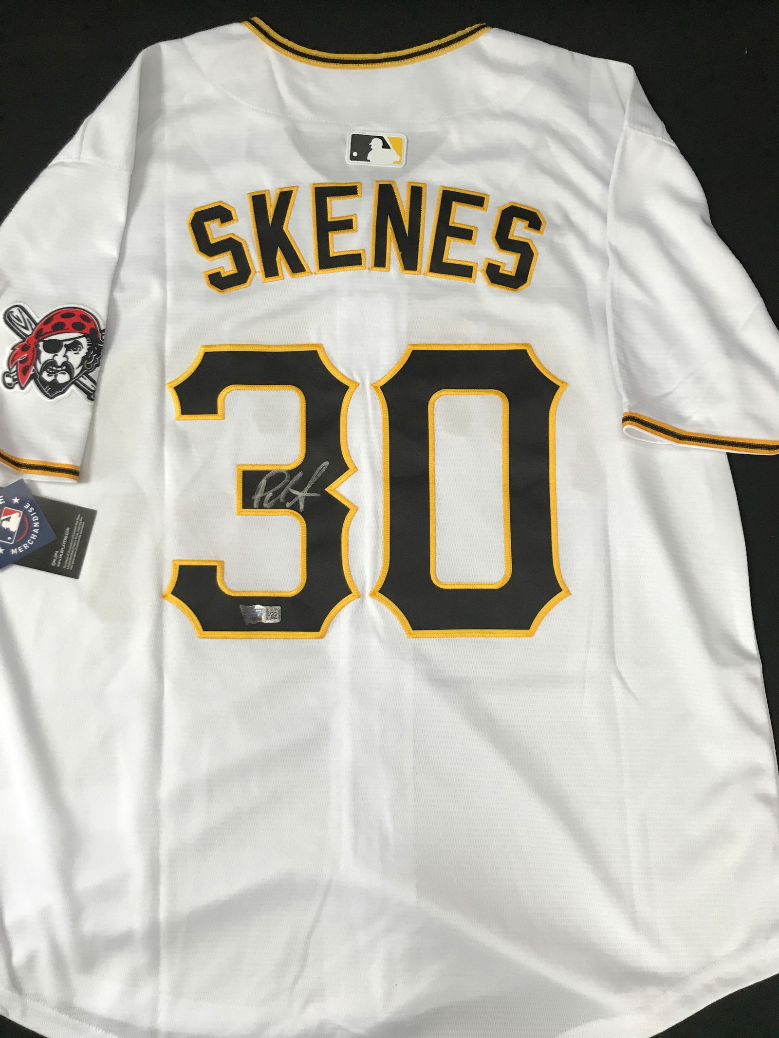 PAUL SKENES SIGNED PITTSBURGH PIRATES JERSEY - ACE COA (1 of 3)