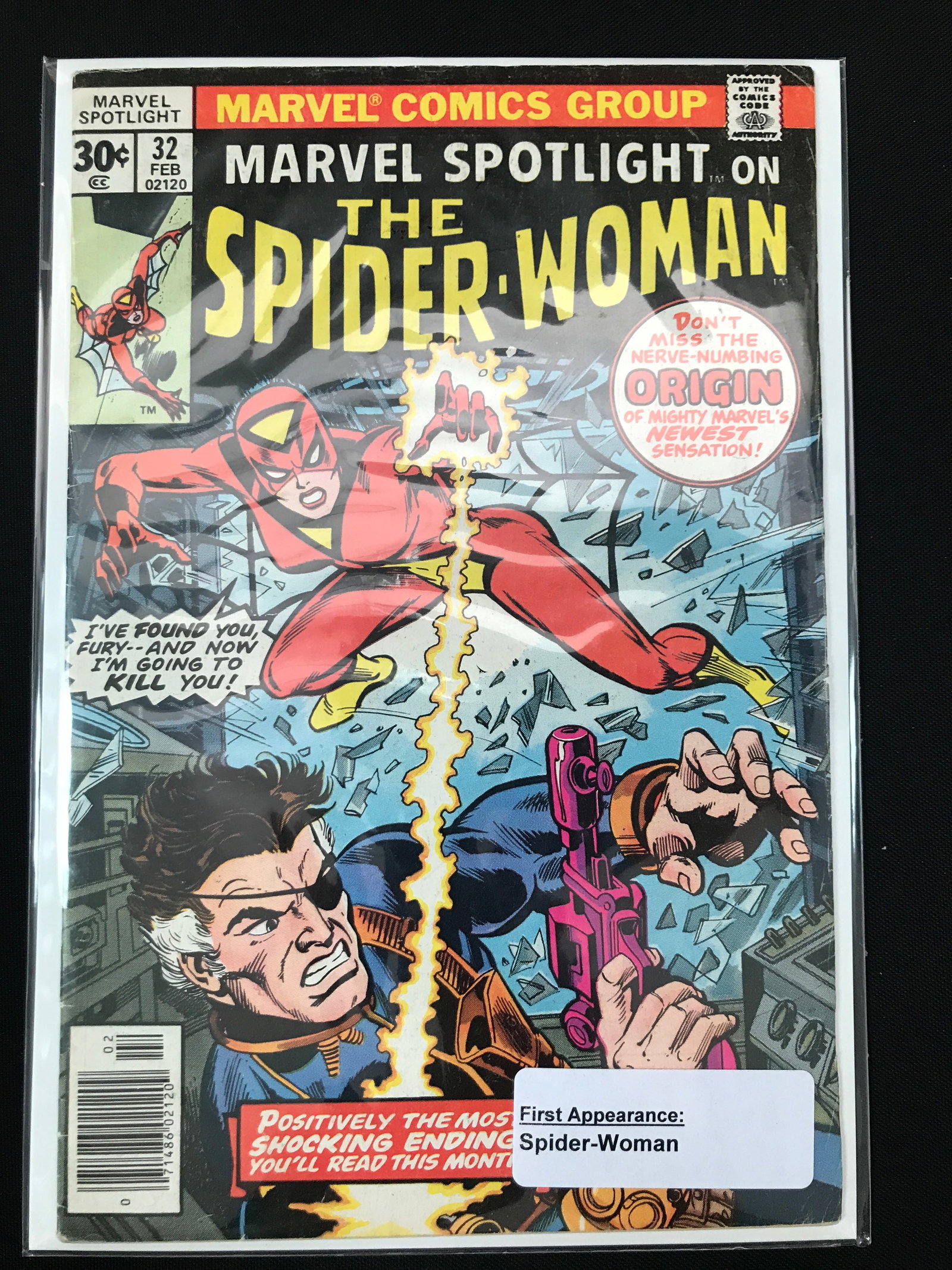 MARVEL COMICS NO.32 SPIDER-WOMAN: Prices are in Canadian dollars