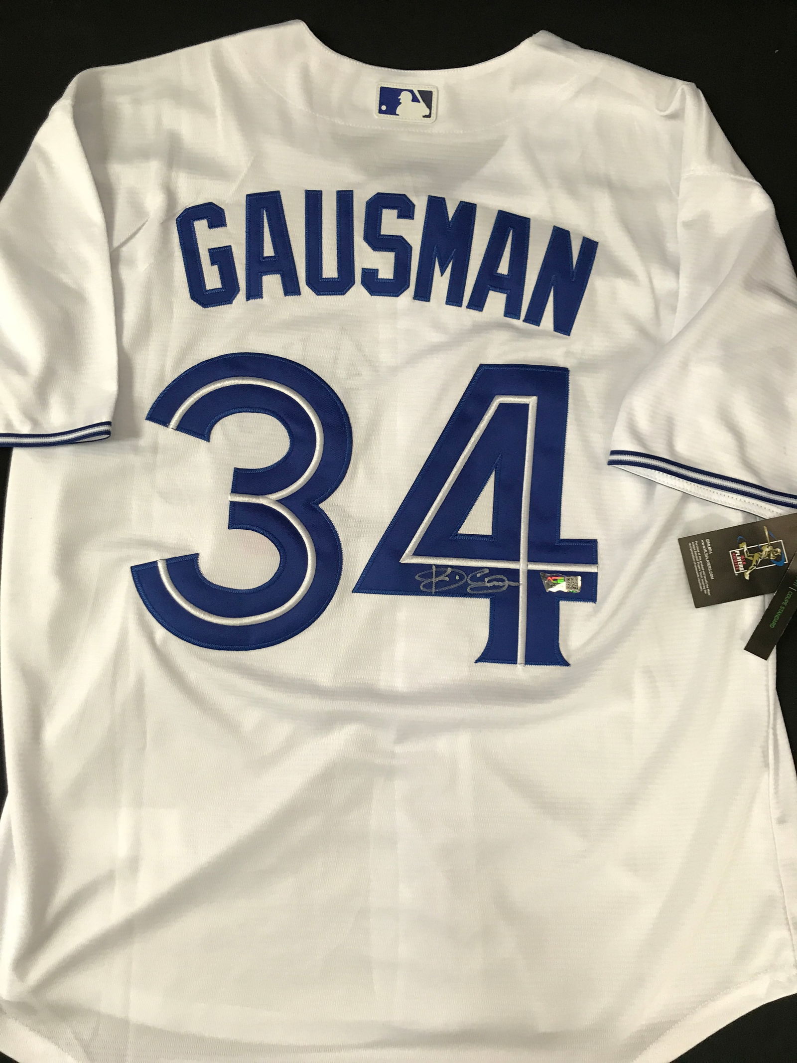 KEVIN GAUSAMN SIGNED BLUE JAYS JERSEY - ACE COA (1 of 3)