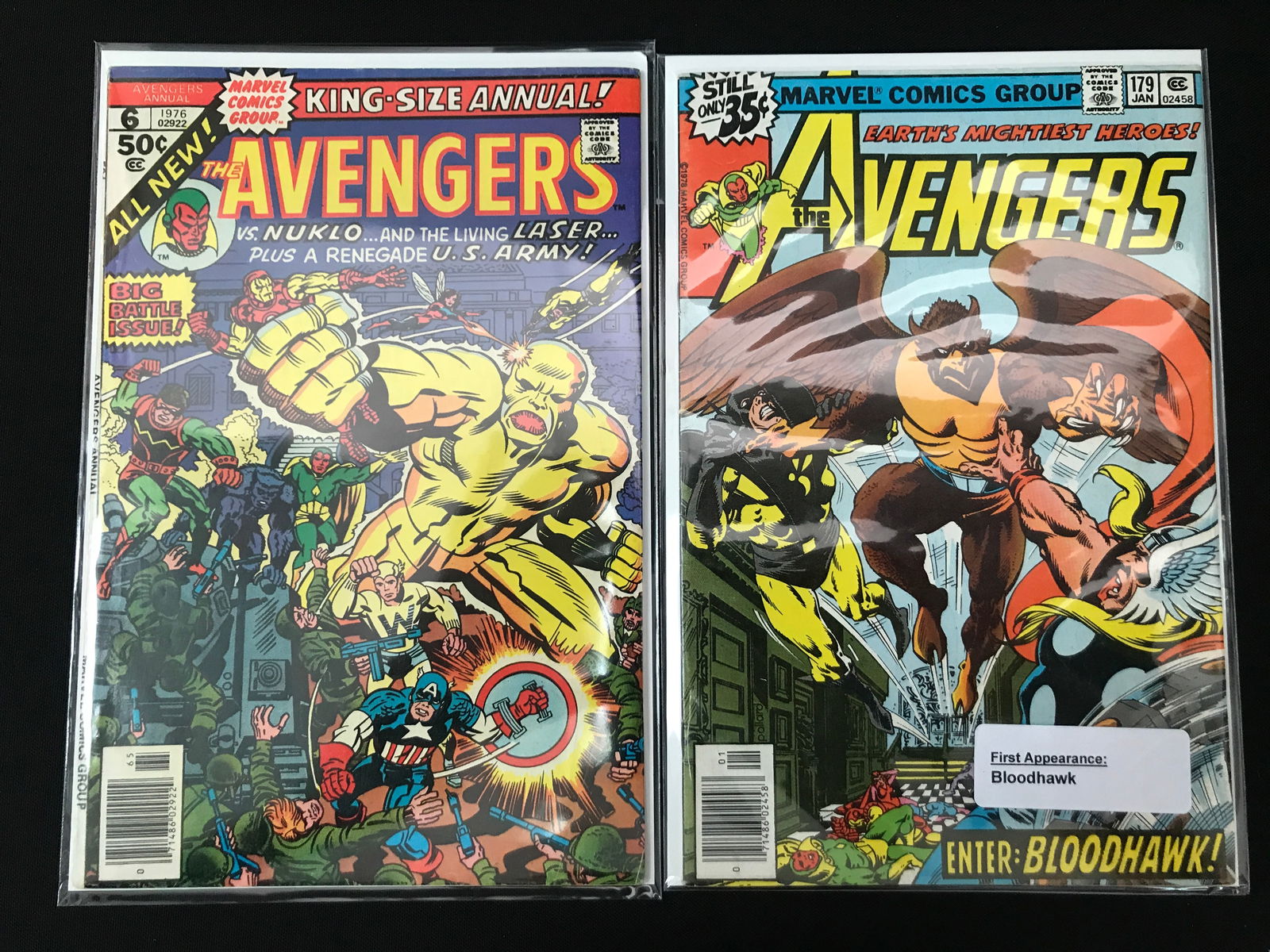 LOT OF 2 AVENGERS COMICS (MARVEL COMICS) (1 of 1)