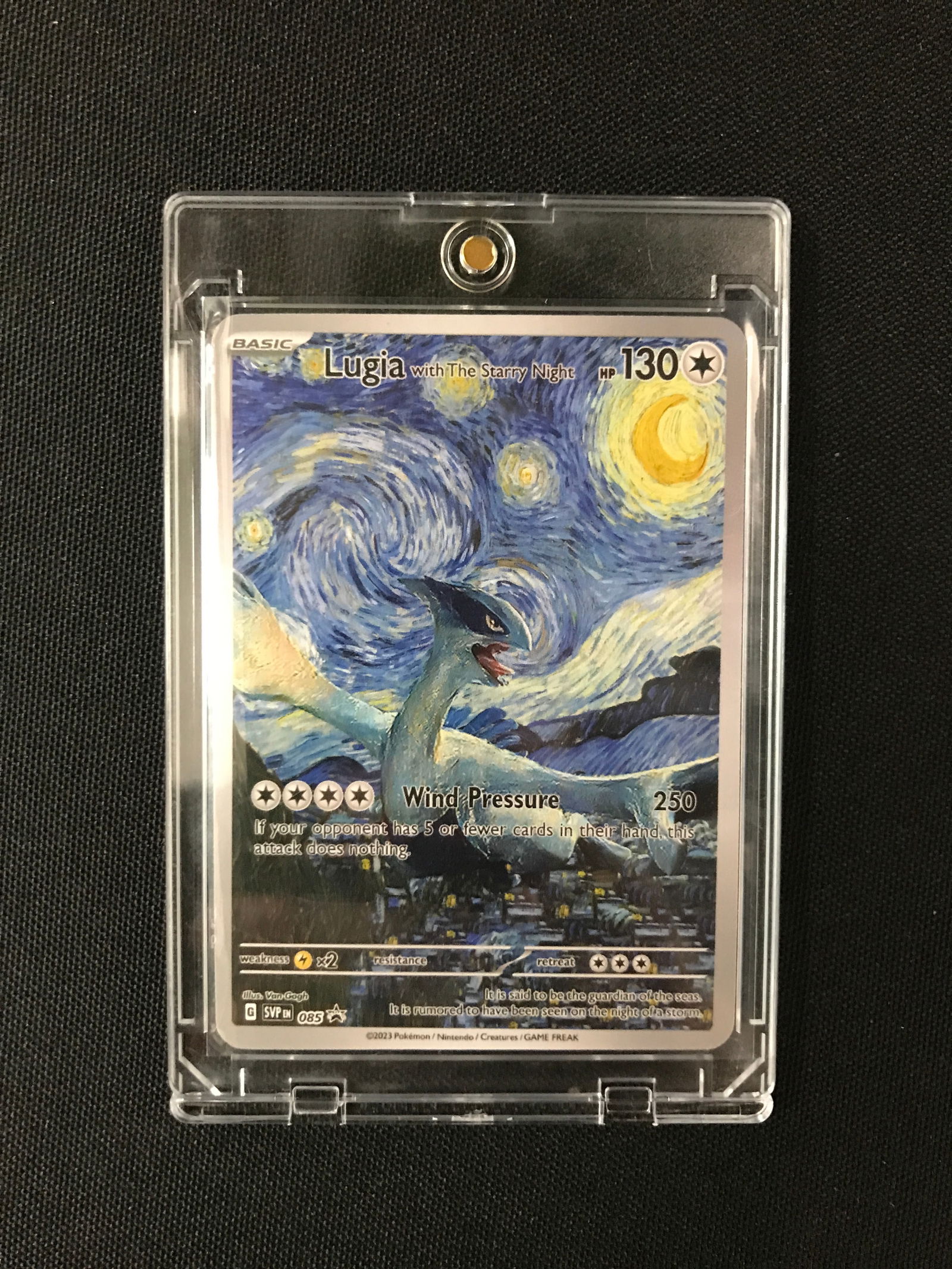 LUGIA WITH THE STARRY NIGHT POKEMON CARD (1 of 2)