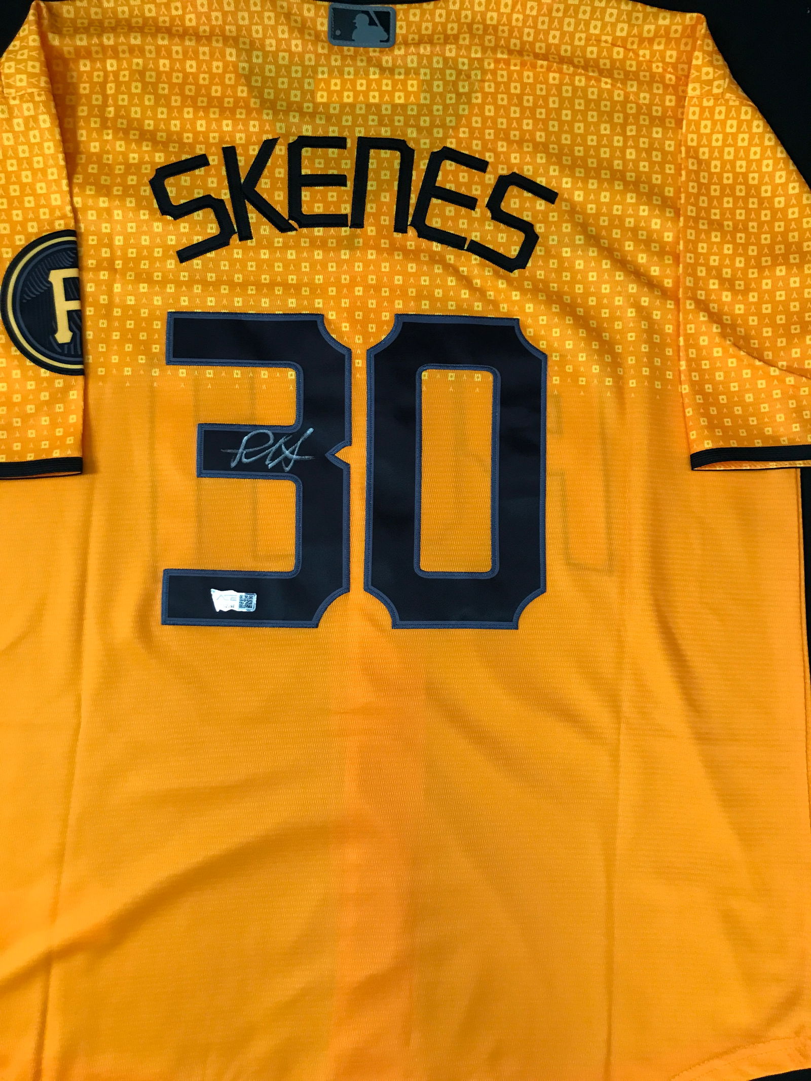 PAUL SKENES SIGNED PITTSBURGH PIRATES JERSEY - ACE COA (1 of 3)