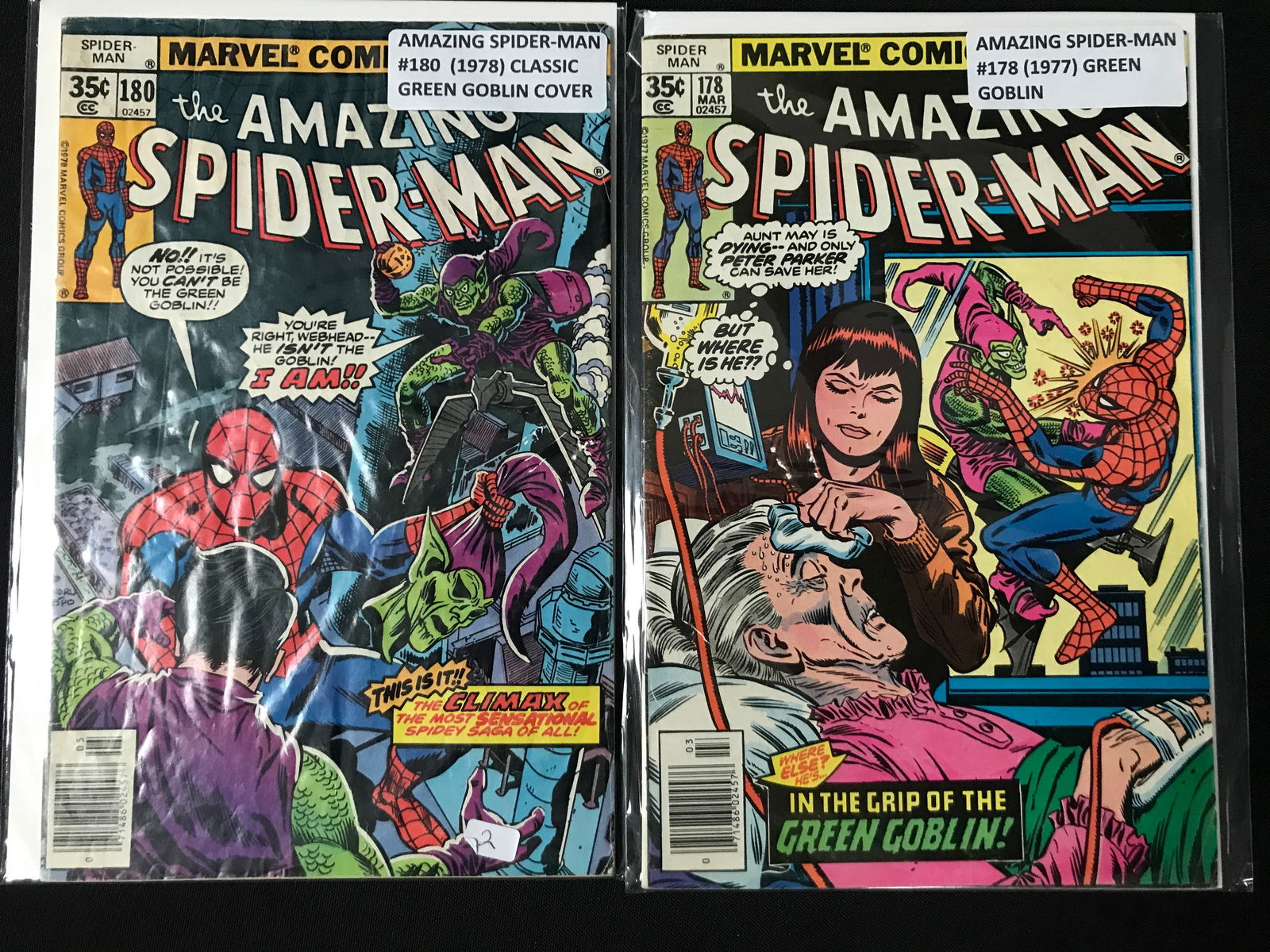 LOT OF 2 SPIDERMAN COMICS (MARVEL COMICS) (1 of 1)