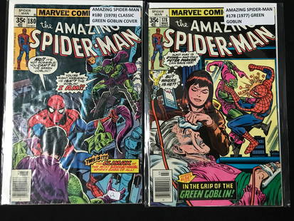 LOT OF 2 SPIDERMAN COMICS (MARVEL COMICS): Prices are in Canadian dollars