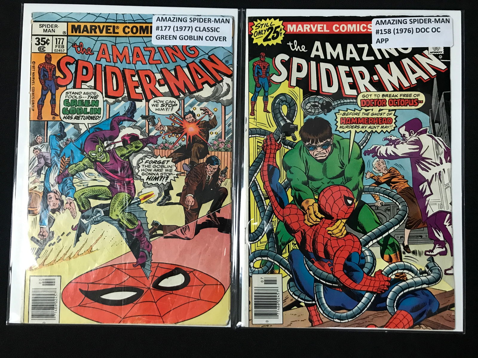 LOT OF 2 SPIDERMAN COMICS (MARVEL COMICS) (1 of 1)