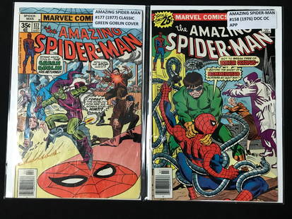 LOT OF 2 SPIDERMAN COMICS (MARVEL COMICS): Prices are in Canadian dollars